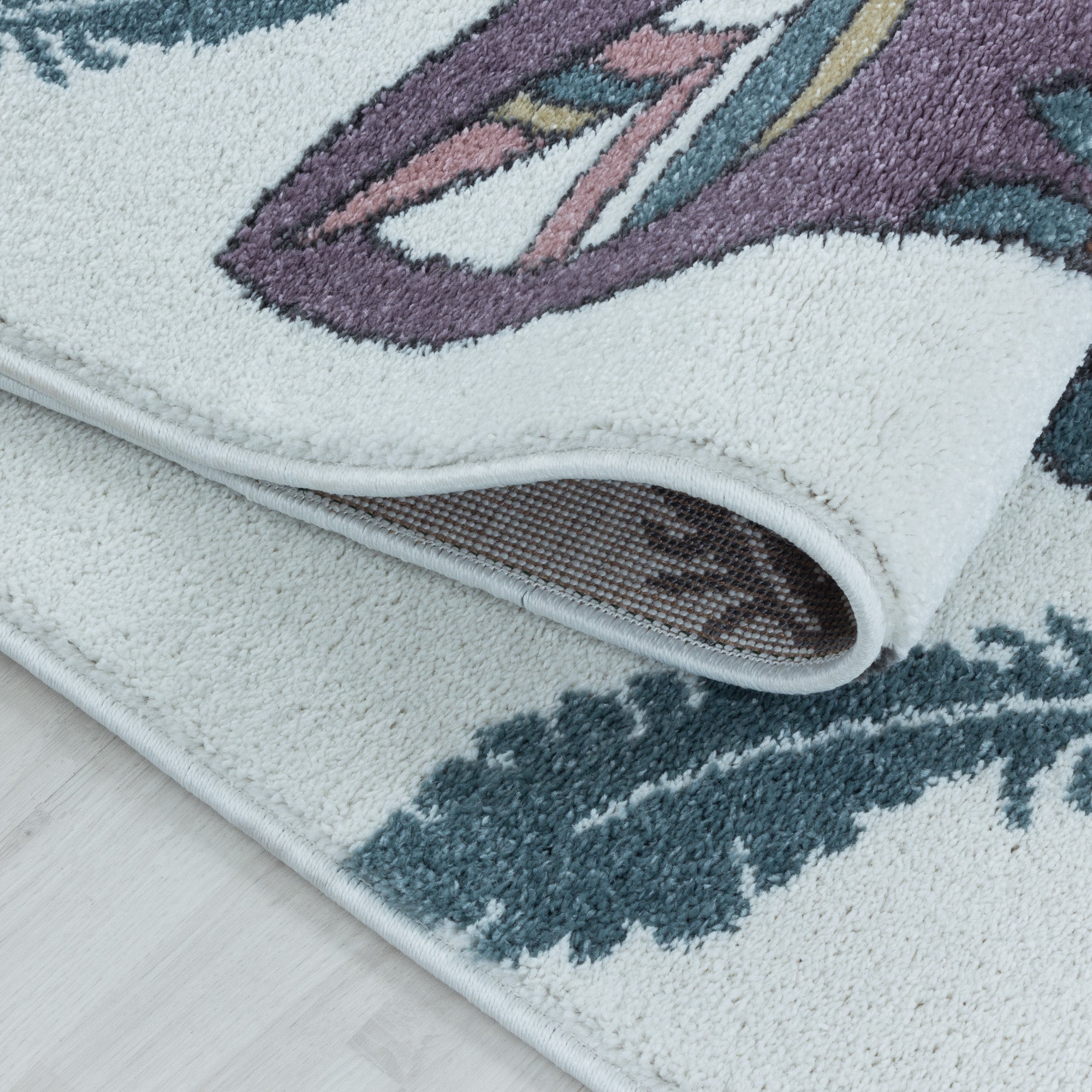 Kinderteppich süße Bär Design Modern Weich Pflegeleicht Teppich Kinderzimmer