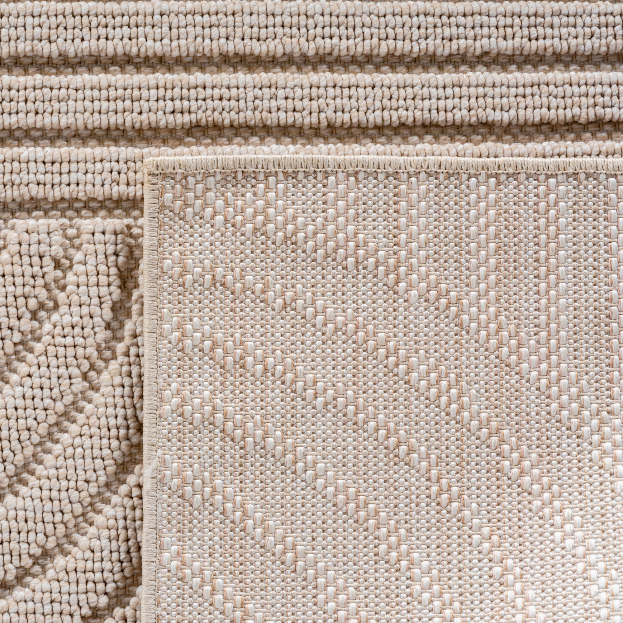 Carpettex Teppich Einfarbig Schlingenflor Skandi Stil Pflegeleicht Wohnzimmer