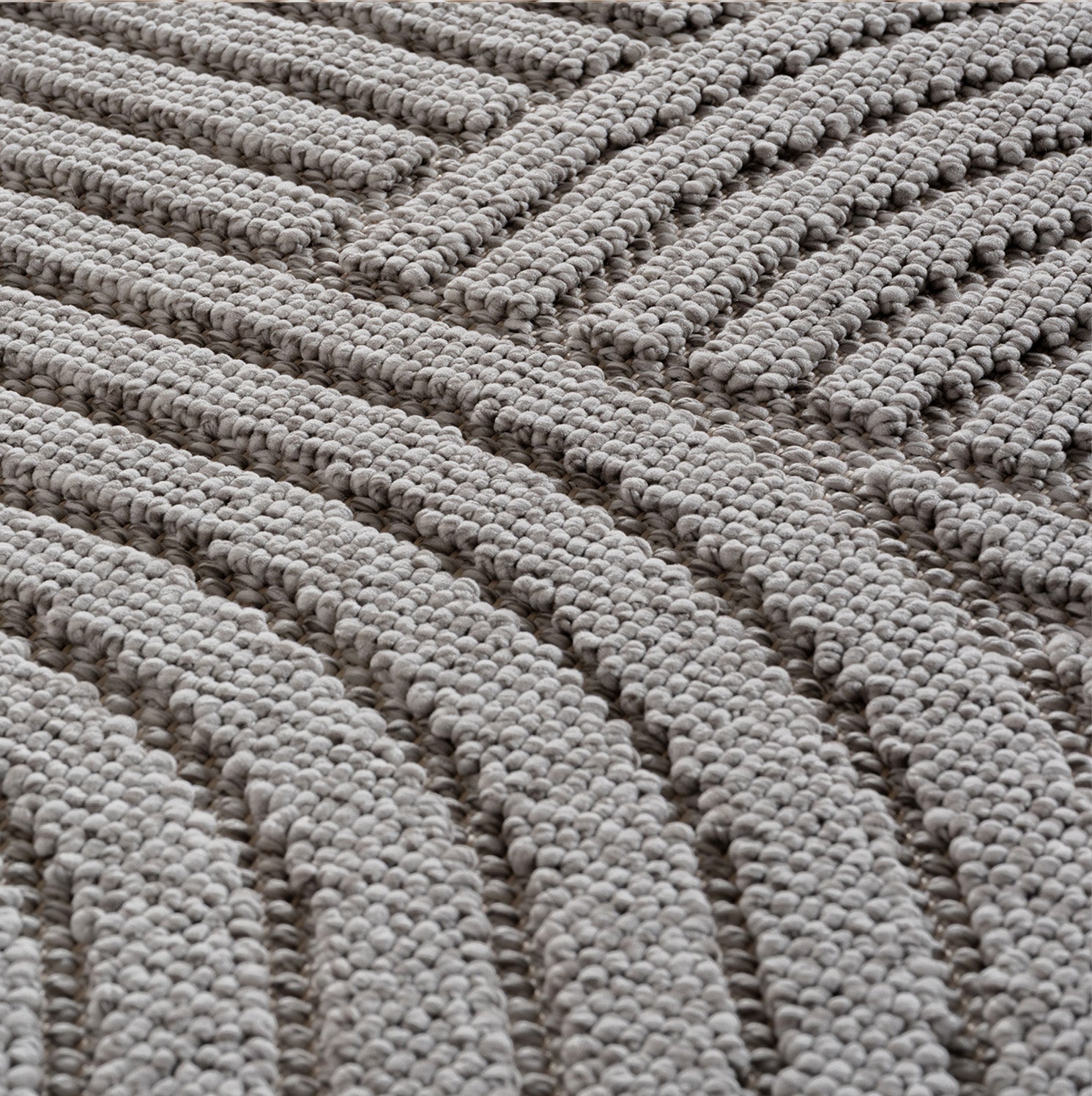 Carpettex Teppich Einfarbig Schlingenflor Skandi Stil Pflegeleicht Wohnzimmer