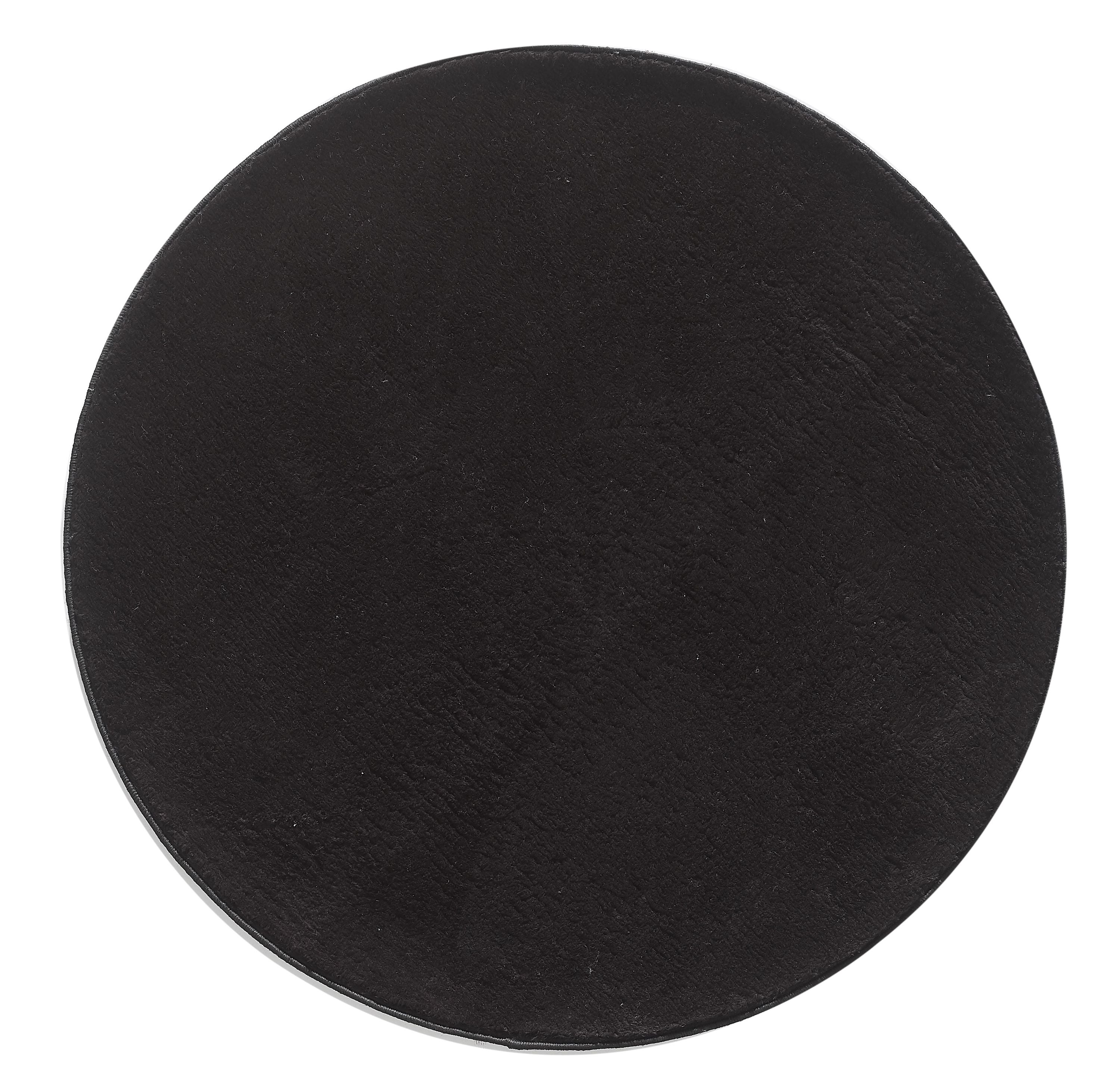 Washable deep pile rug for living room, plain faux fur plush, super soft