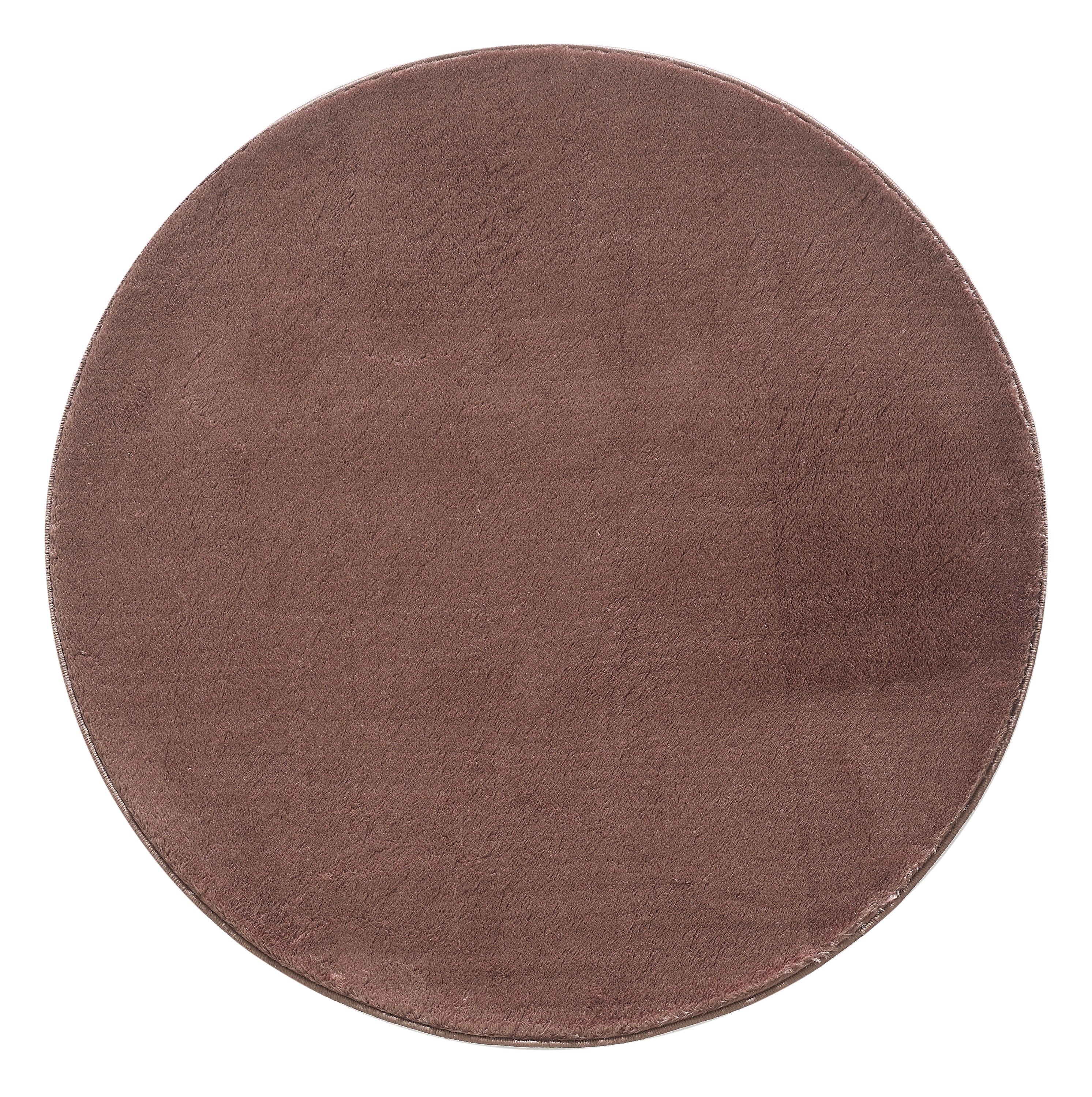 Washable deep pile rug for living room, plain faux fur plush, super soft