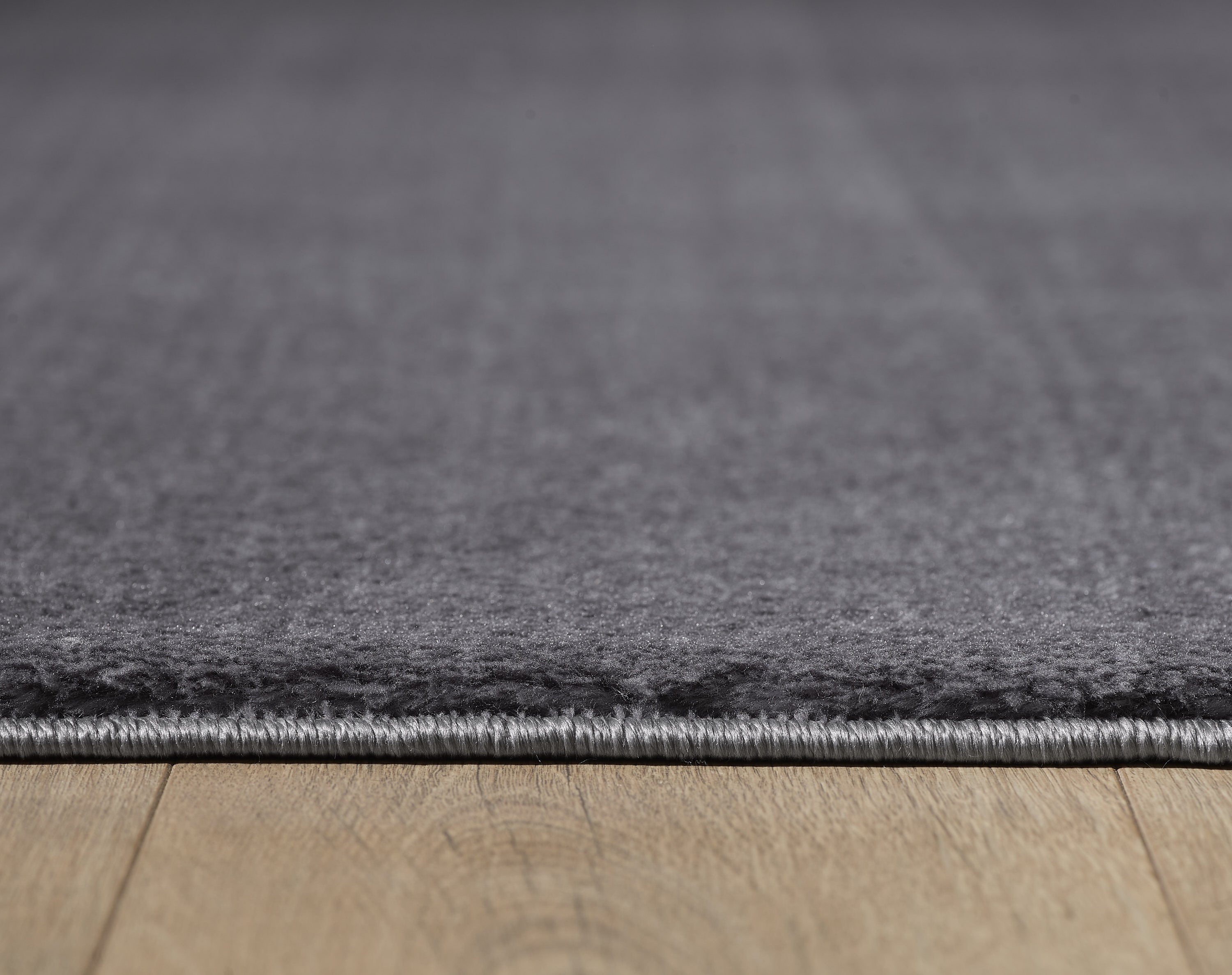 Waschbarer Teppich Wohnzimmer Einfarbig Kunstfell Hochflor Super Weich Felloptik