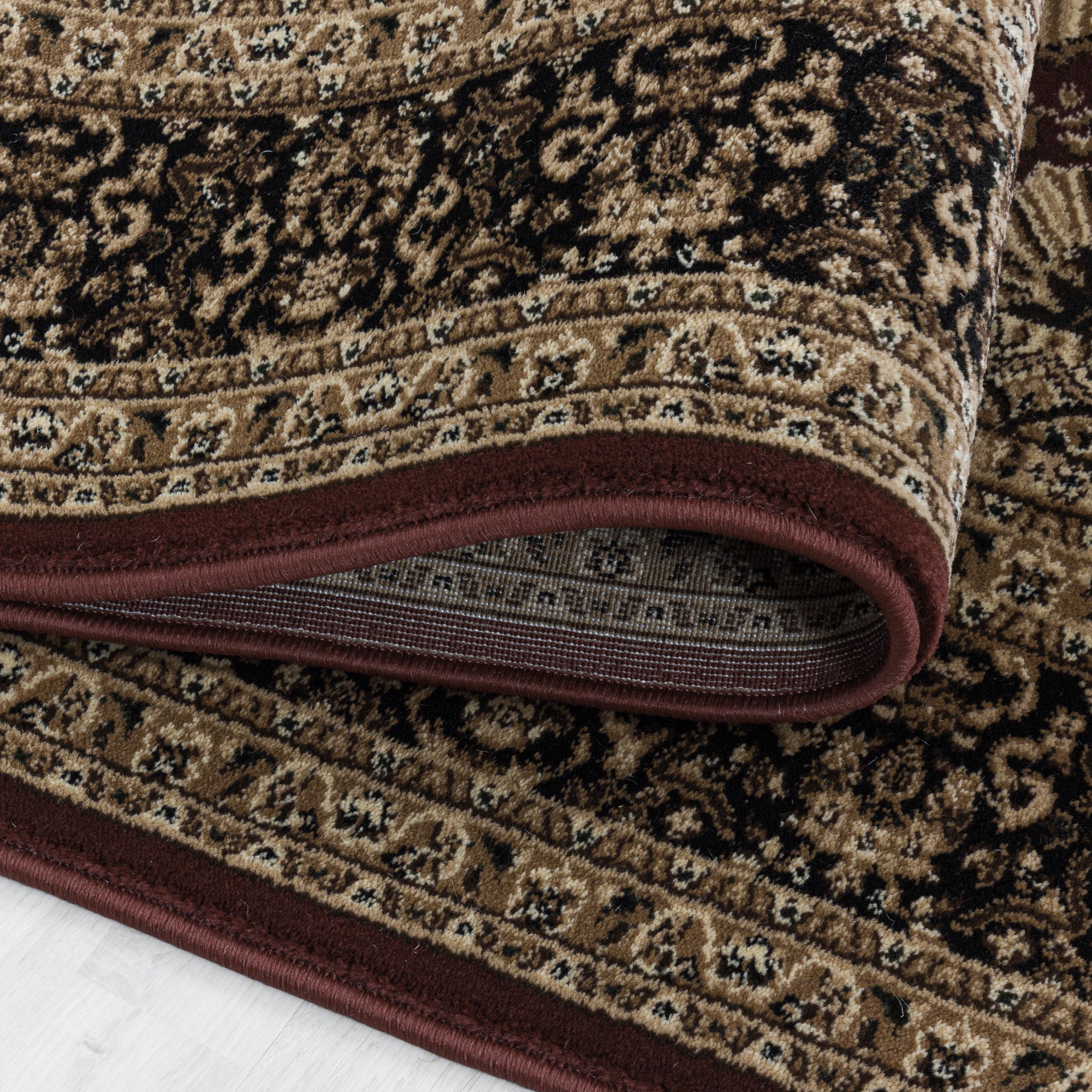 Orient Teppich Wohnzimmer Orientalisch Design Klassisch Kurzflor Pflegeleicht