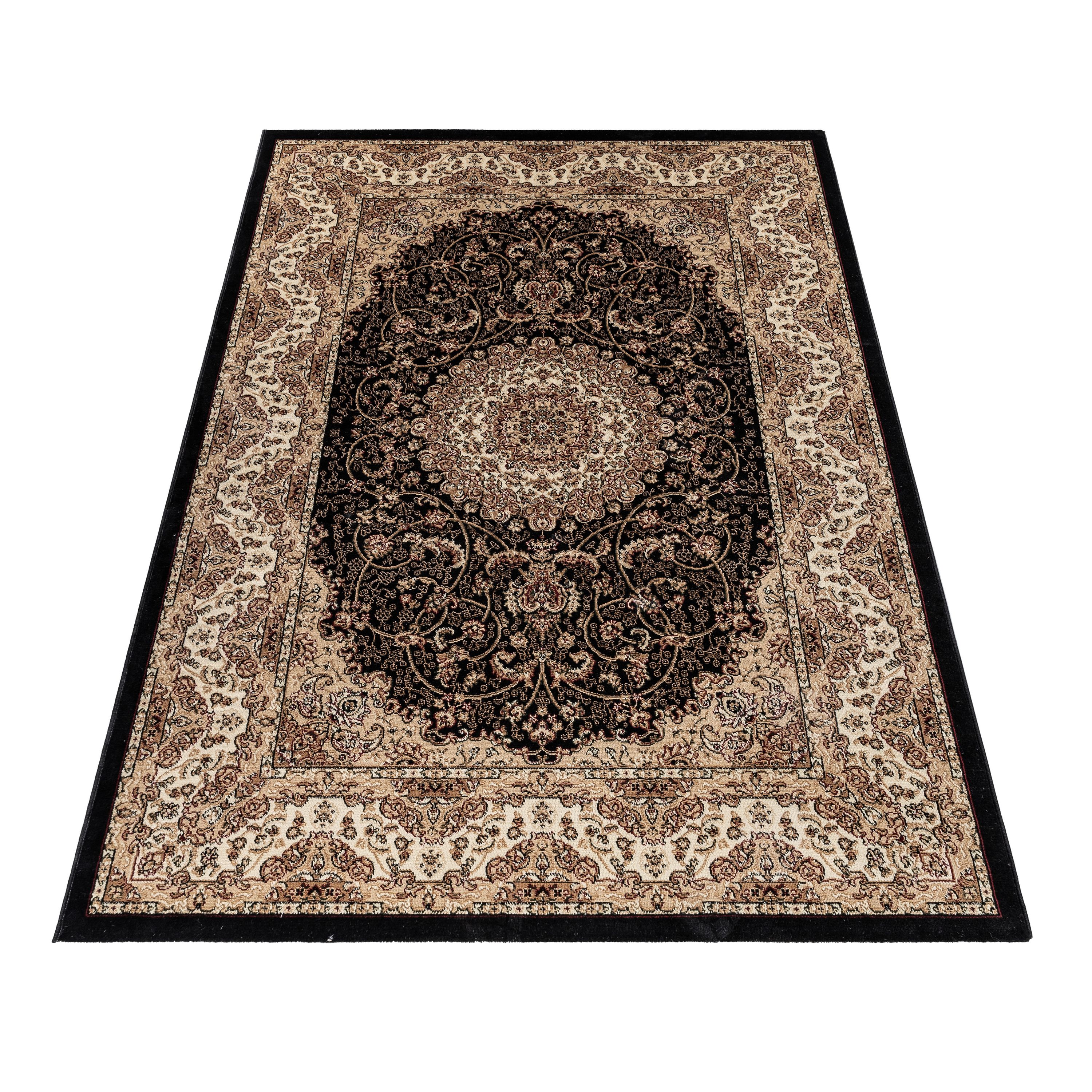 Orient Teppich Wohnzimmer Orientalisch Design Klassisch Kurzflor Pflegeleicht