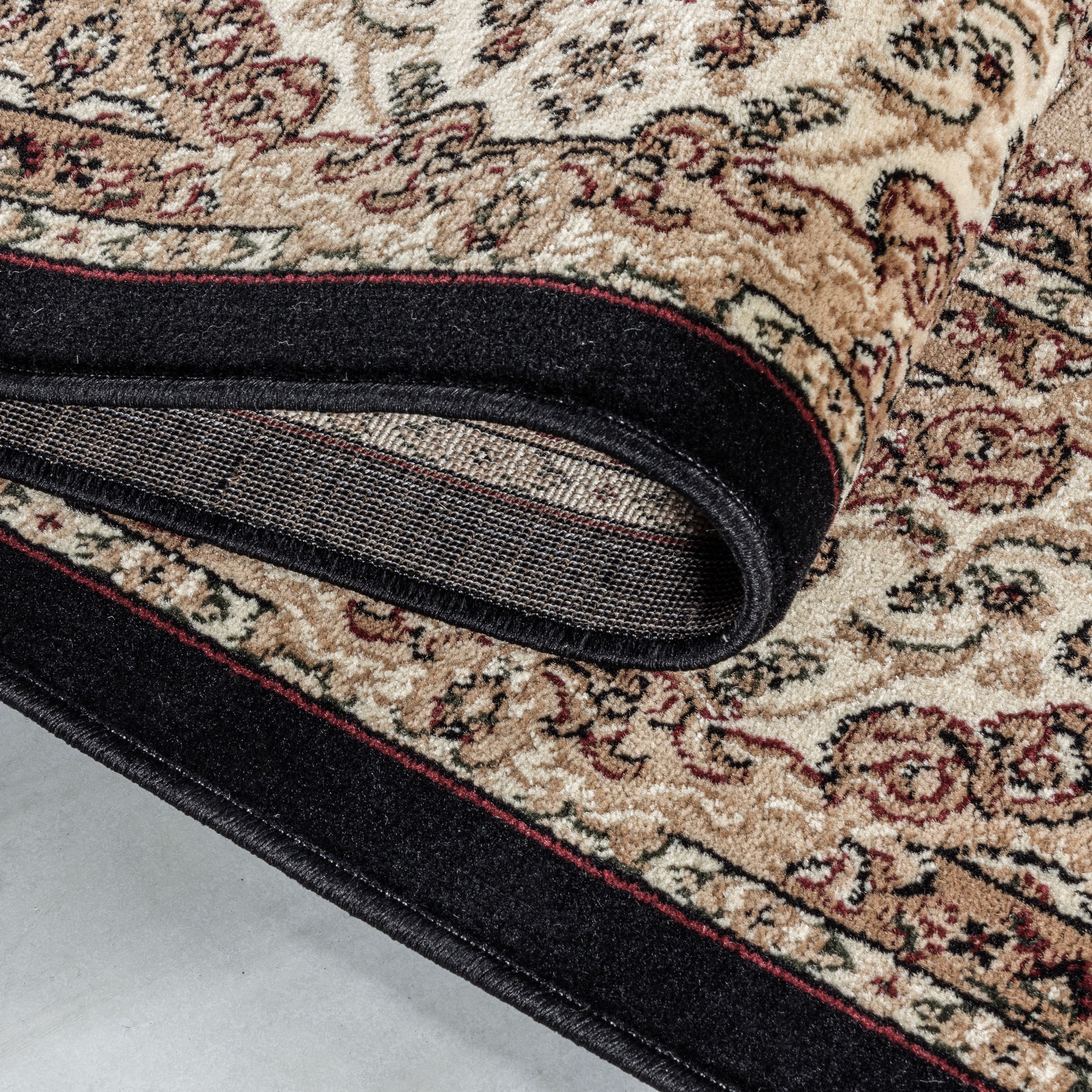 Orient Teppich Wohnzimmer Orientalisch Design Klassisch Kurzflor Pflegeleicht