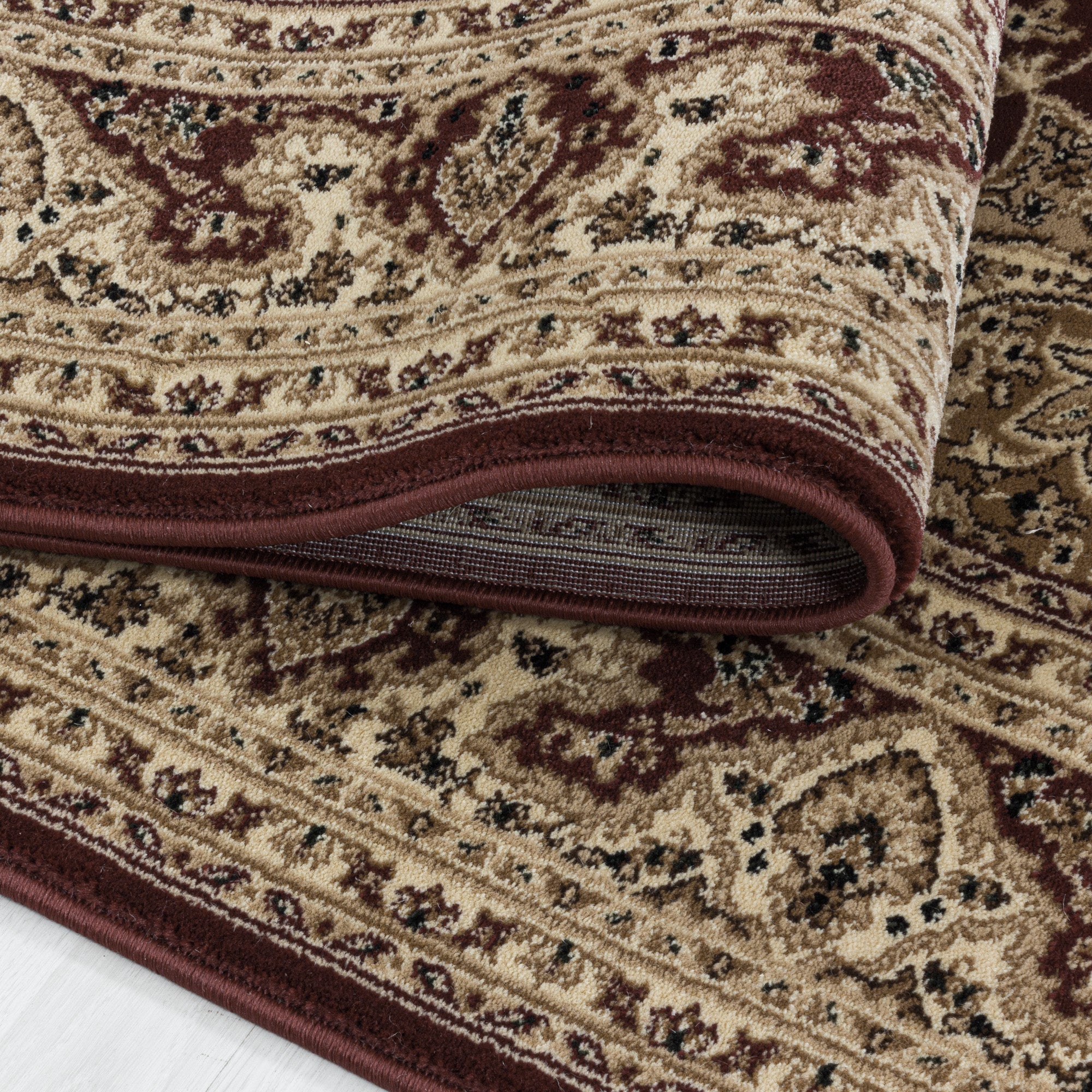 Orient Teppich Wohnzimmer Orientalisch Design Klassisch Kurzflor Pflegeleicht