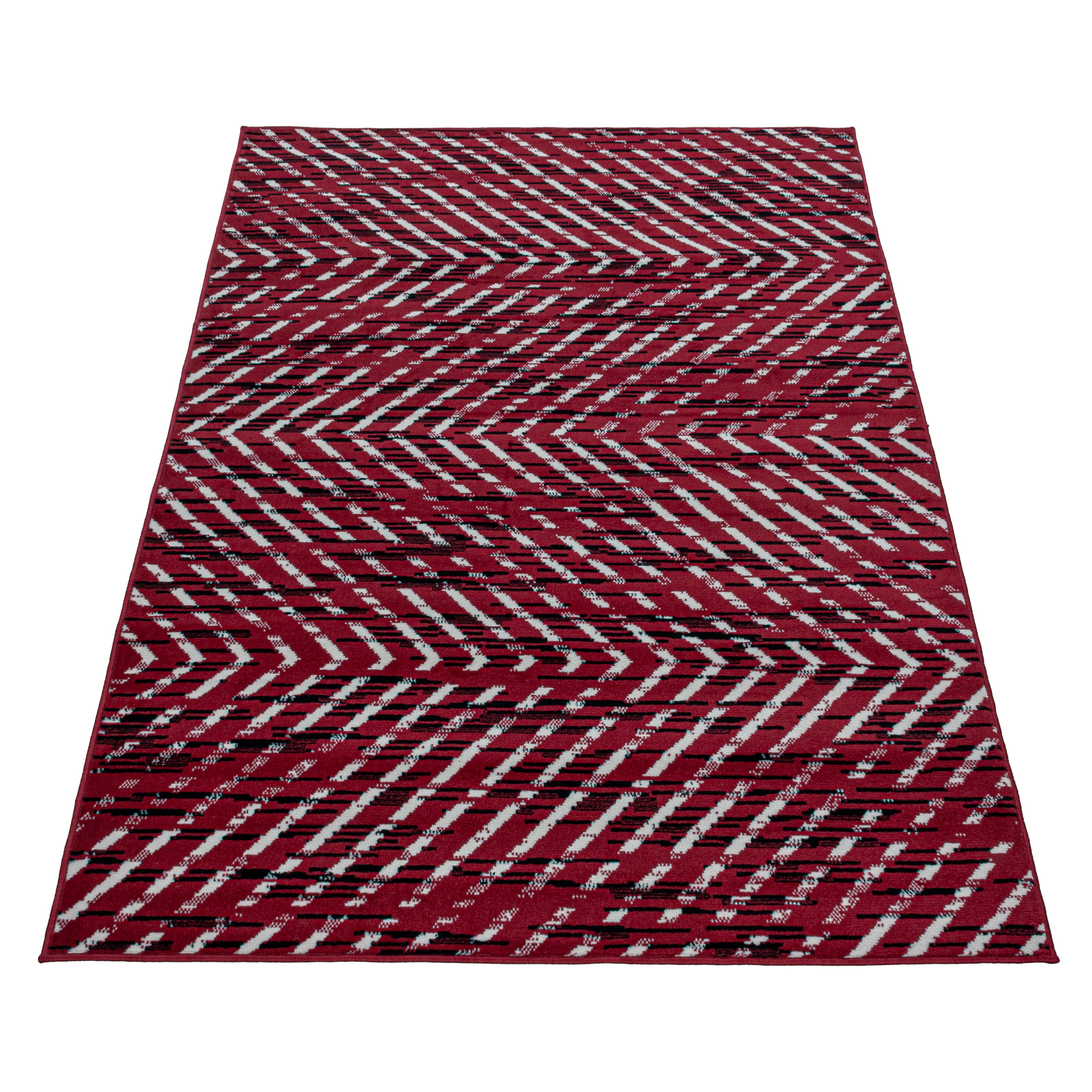 Tapis modernes à poils courts, Design géométrique, tapis à poils doux pour salon