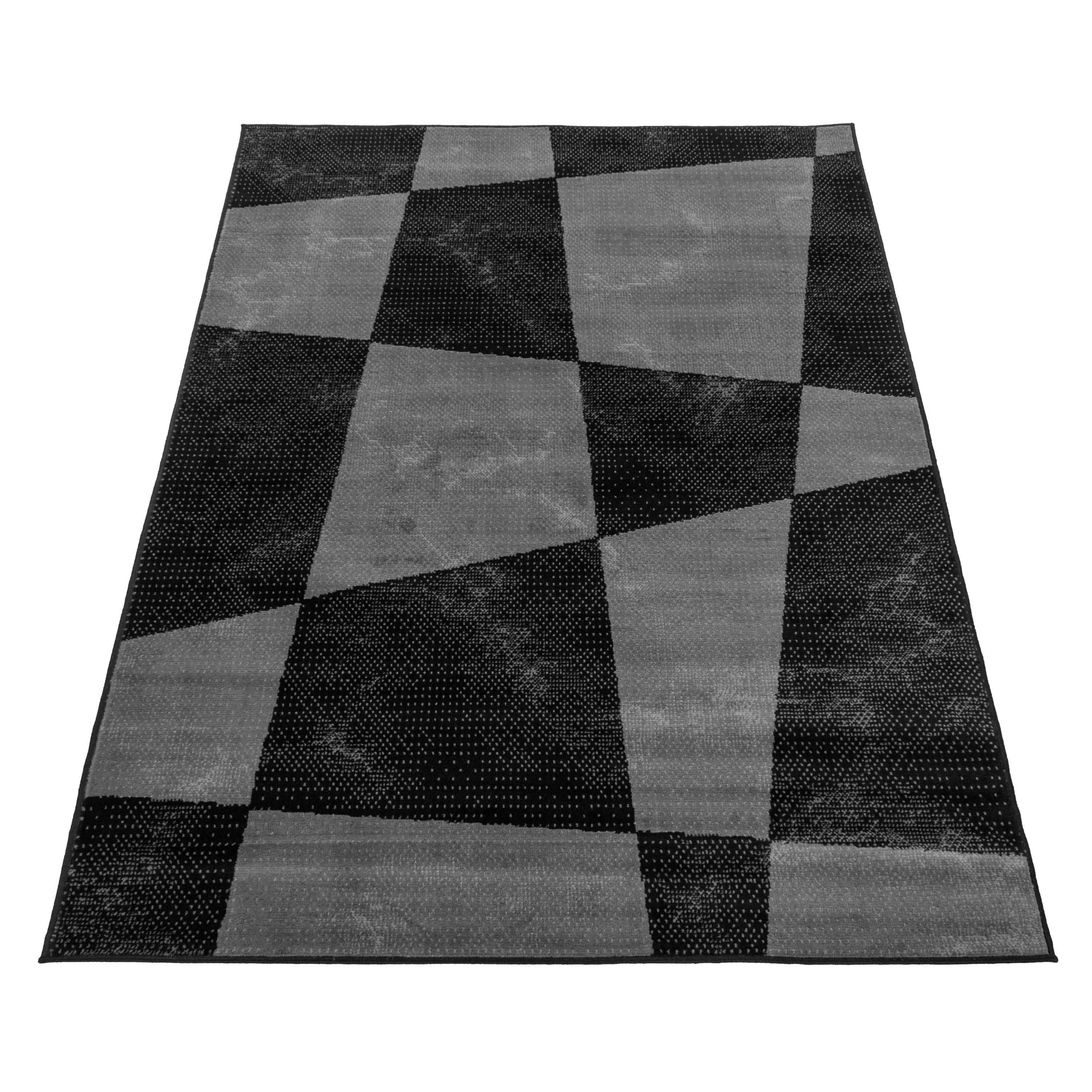 Modern Kurzflor Teppiche Geometrisch Design Weicher Flor Teppich Wohnzimmer