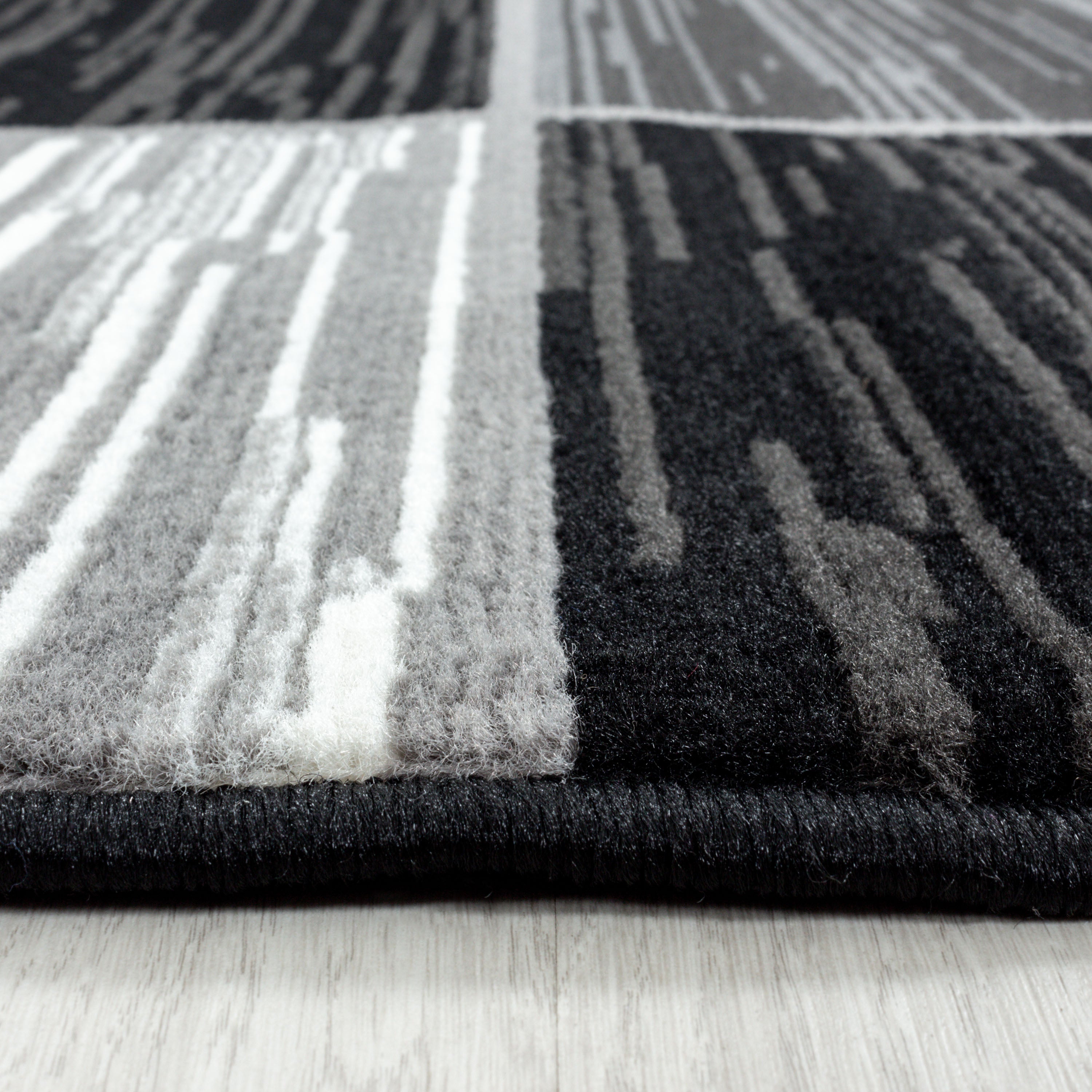 Modern Kurzflor Teppiche Geometrisch Design Weicher Flor Teppich Wohnzimmer