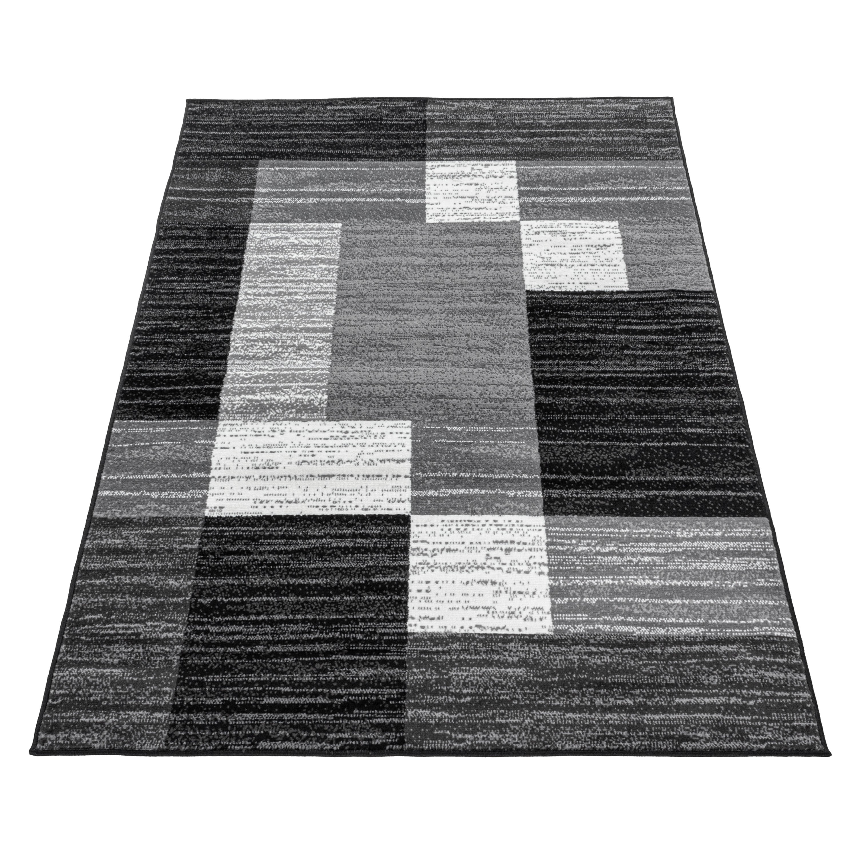 Modern Kurzflor Teppiche Geometrisch Design Weicher Flor Teppich Wohnzimmer