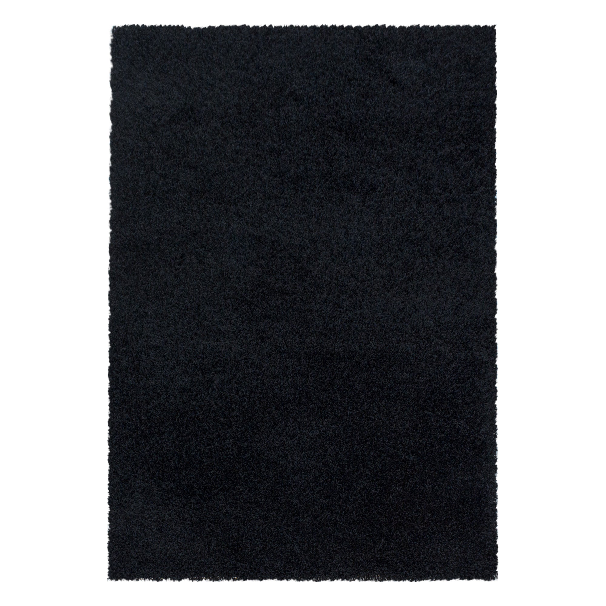 Teppich Wohnzimmer Hochflor Einfarbiges Design Langflor Shaggy Modern Flauschig