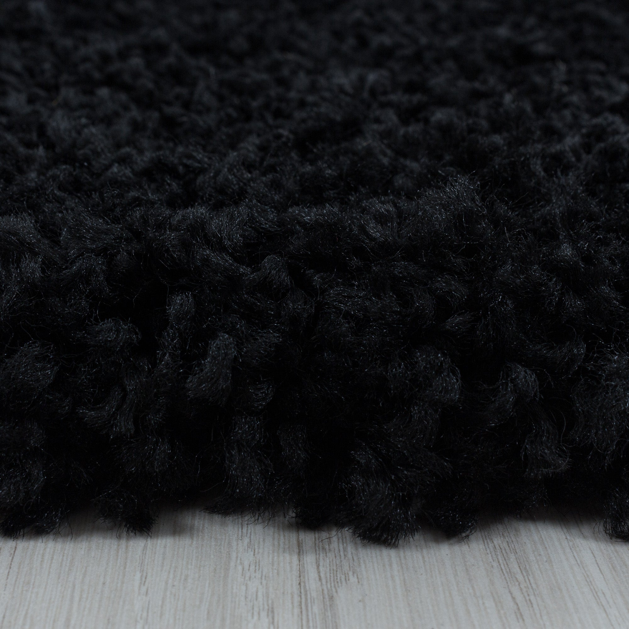 Hochflor Teppich Wohnzimmer Langflor Shaggy Teppich Einfarbiges Design Modern