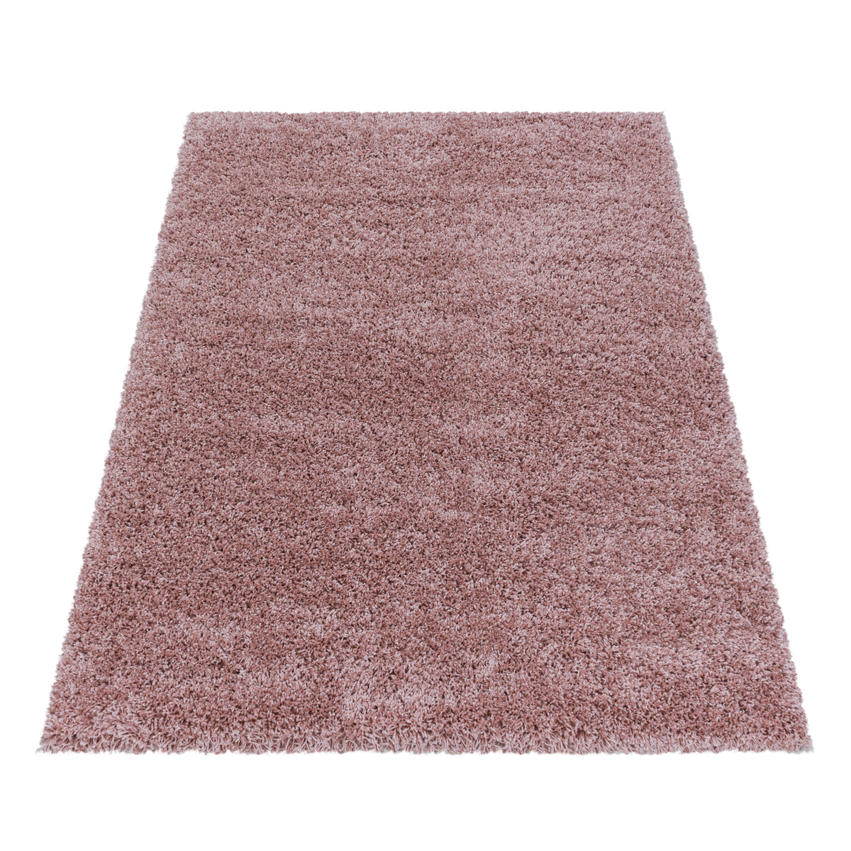 Hochflor Teppich Wohnzimmer Langflor Shaggy Teppich Einfarbiges Design Modern