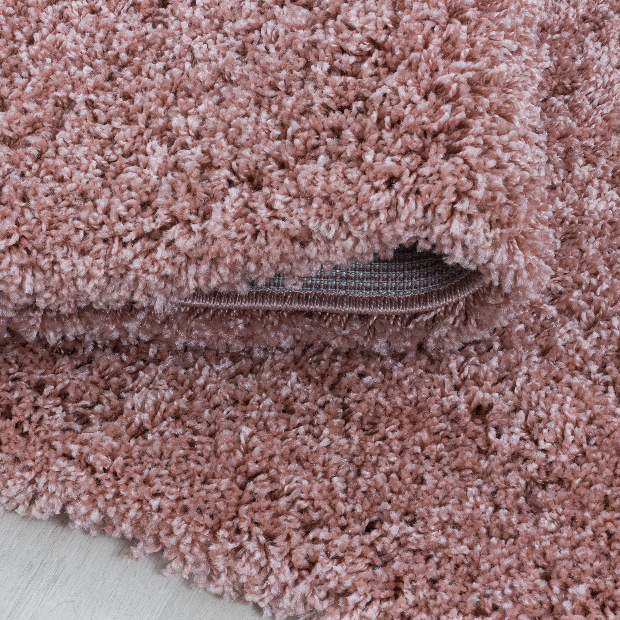Hochflor Teppich Wohnzimmer Langflor Shaggy Teppich Einfarbiges Design Modern