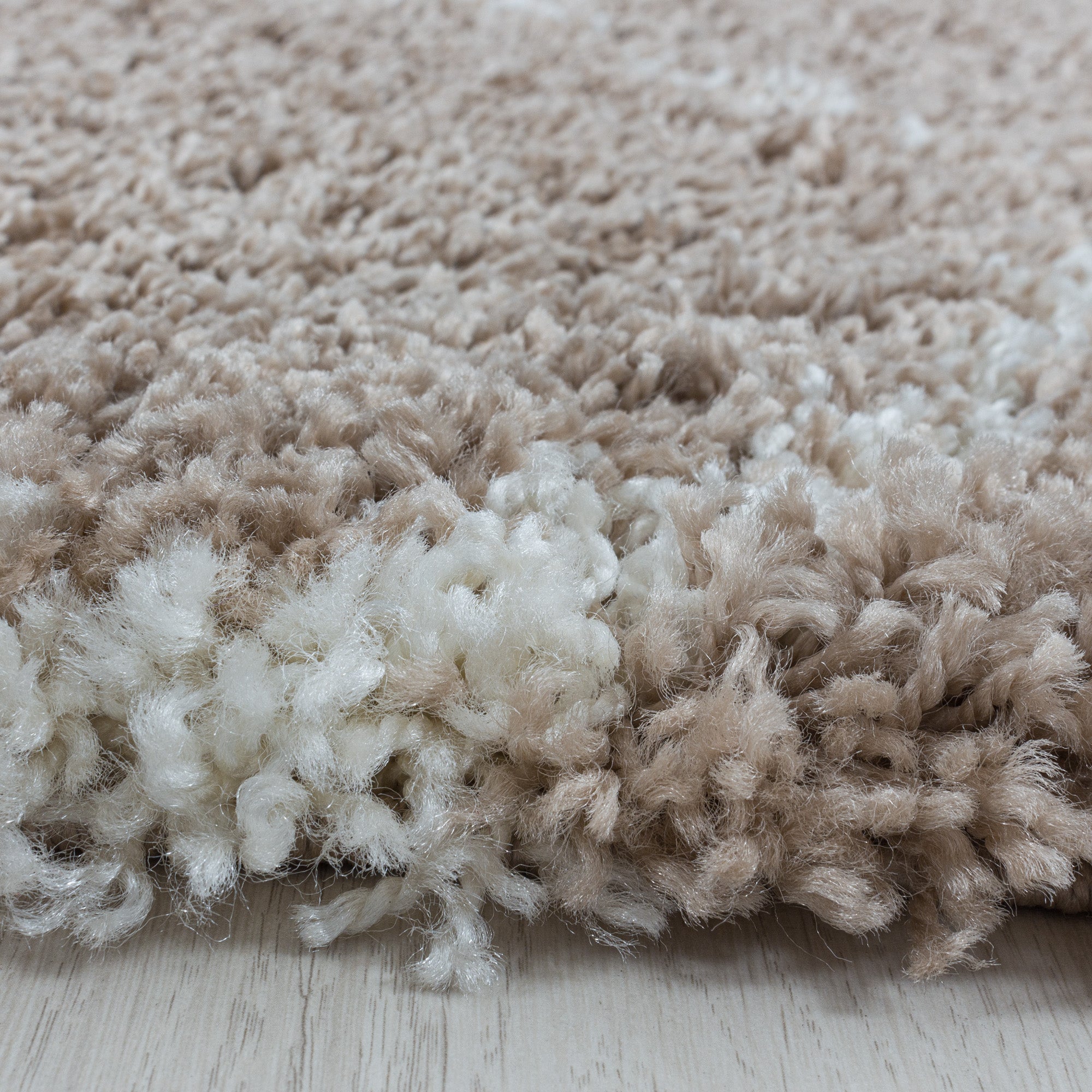 Hochflor Shaggy Teppich Wohnzimmer Skandinavisch Design Langflor flauschig weich