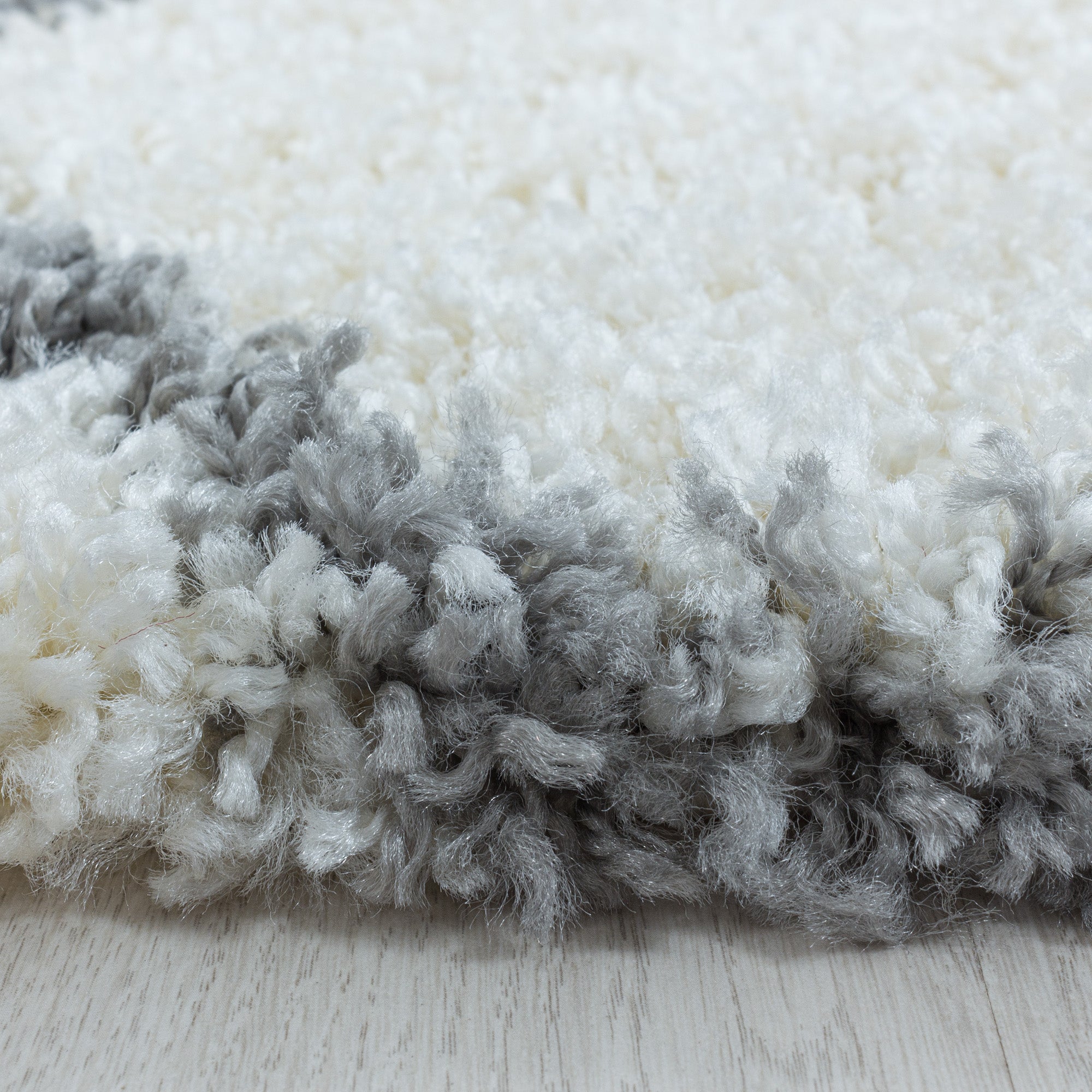 Hochflor Shaggy Teppich Wohnzimmer Skandinavisch Design Langflor flauschig weich