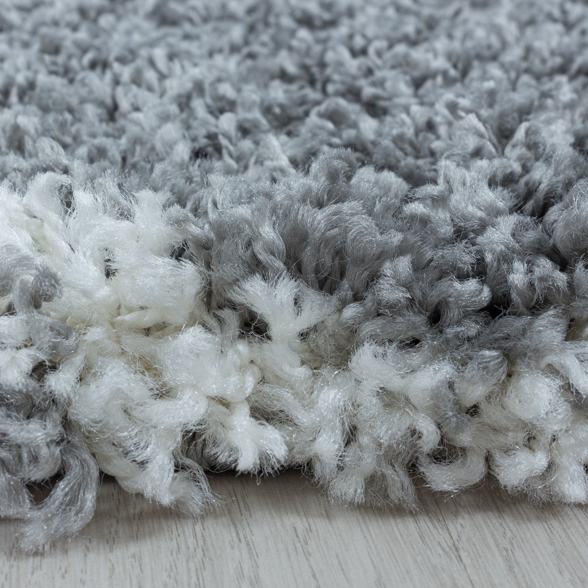 Hochflor Shaggy Teppich Wohnzimmer Skandinavisch Design Langflor flauschig weich