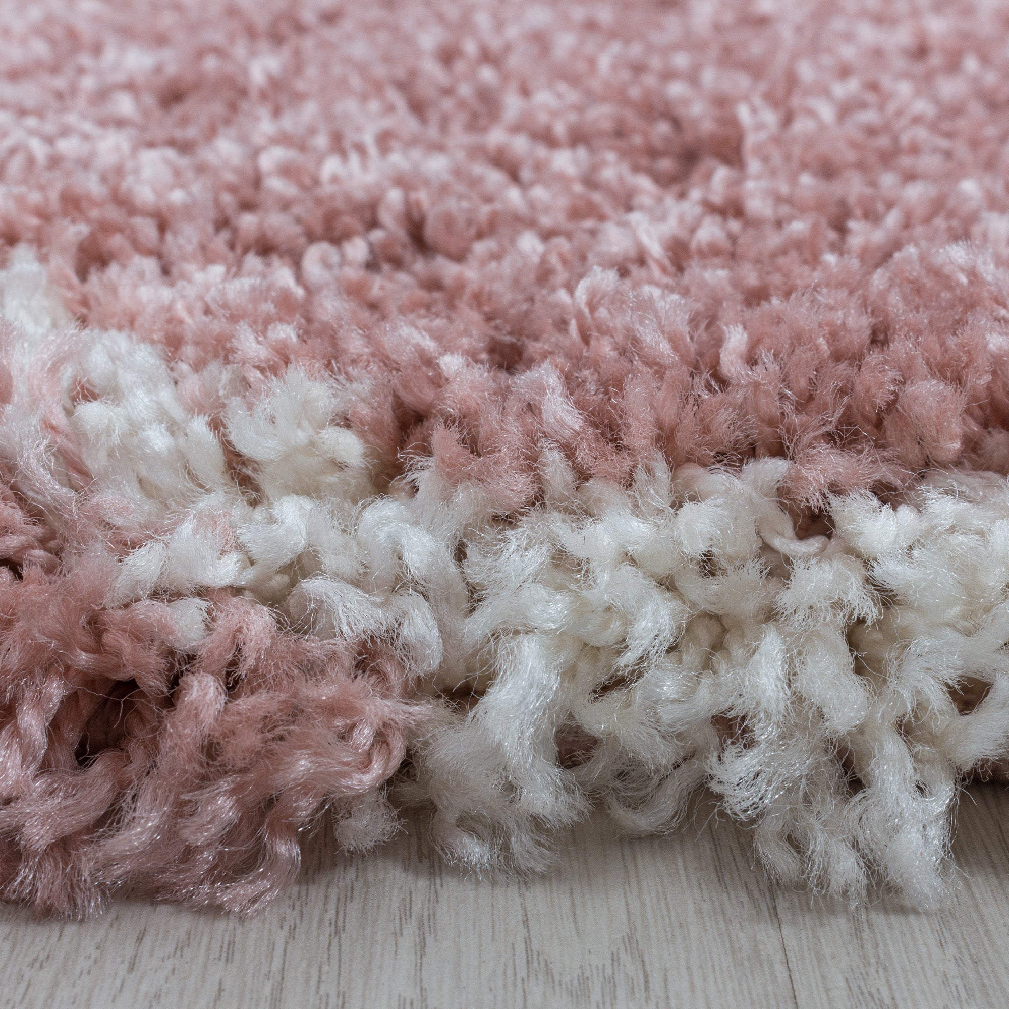Hochflor Shaggy Teppich Wohnzimmer Skandinavisch Design Langflor flauschig weich