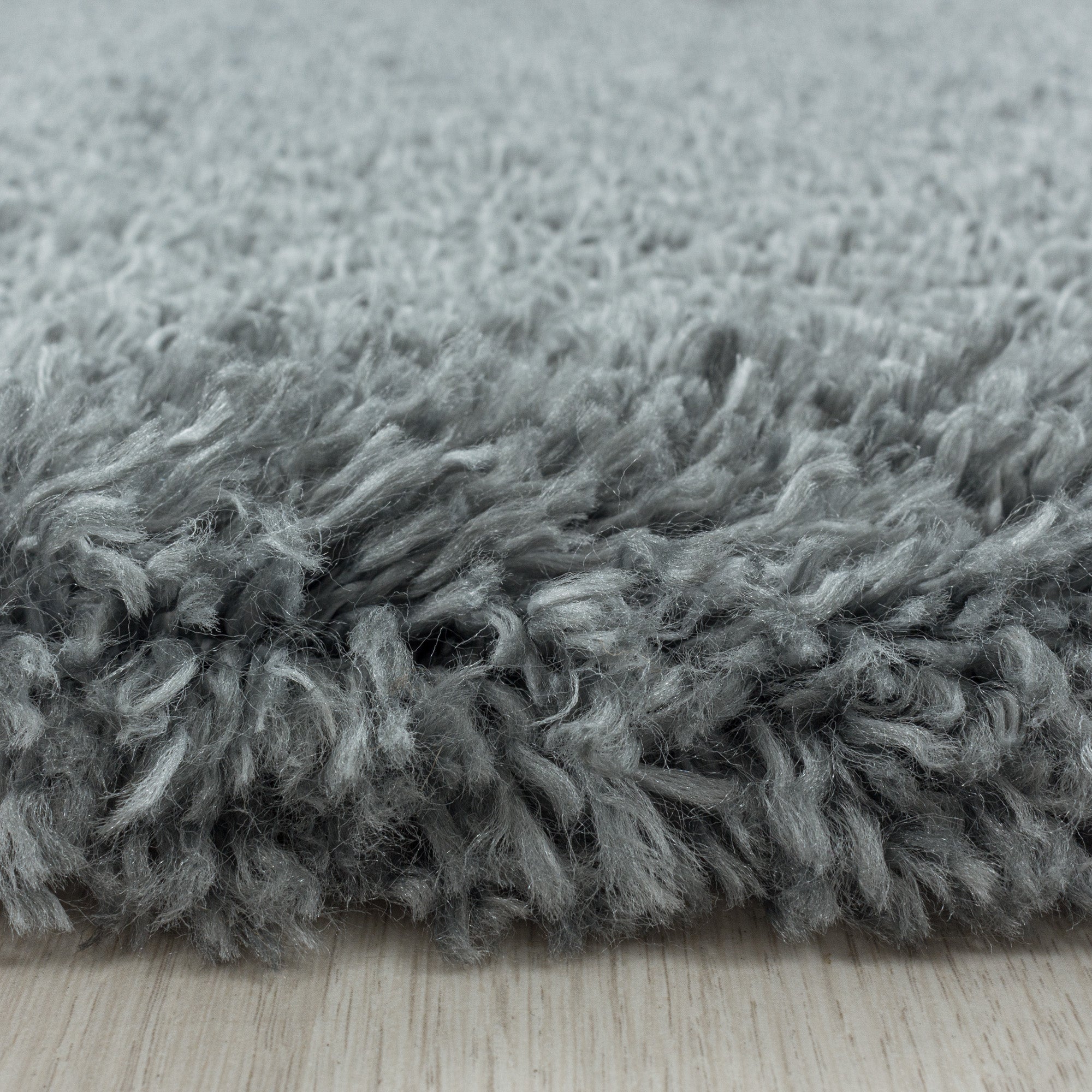 Hochflor Teppich Wohnzimmer Modern Shaggy Langflor Einfarbig Weich Felloptik