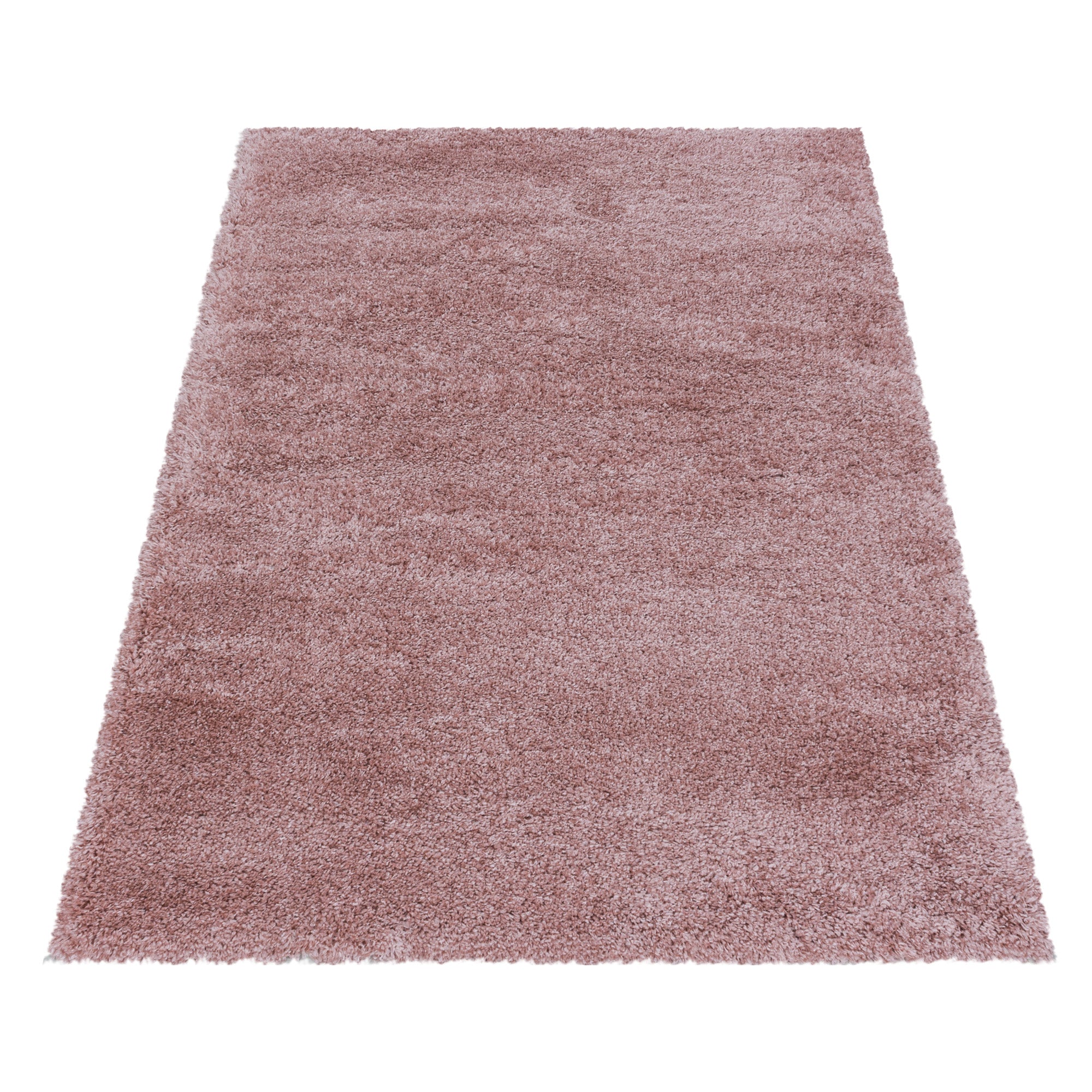 Hochflor Teppich Wohnzimmer Modern Shaggy Langflor Einfarbig Weich Felloptik