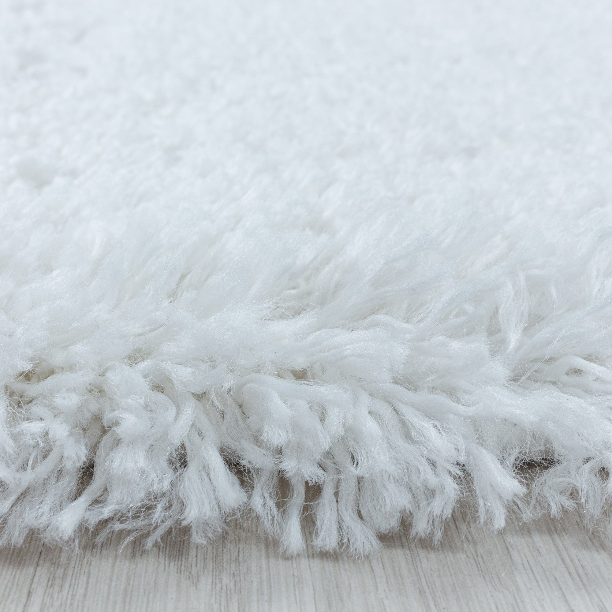 Hochflor Teppich Wohnzimmer Modern Shaggy Langflor Einfarbig Weich Felloptik
