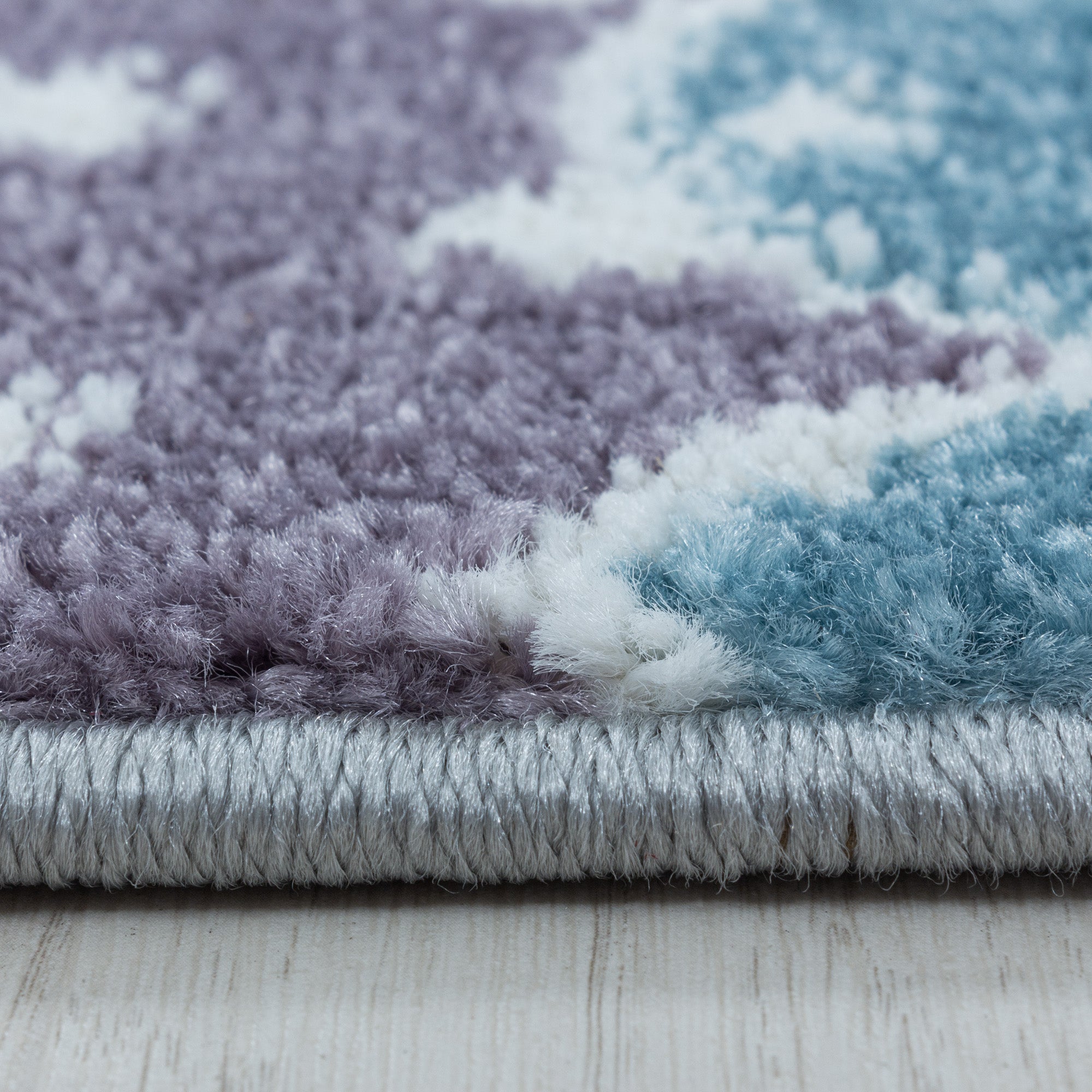 Children's carpet moon and star design easy care carpet children's room