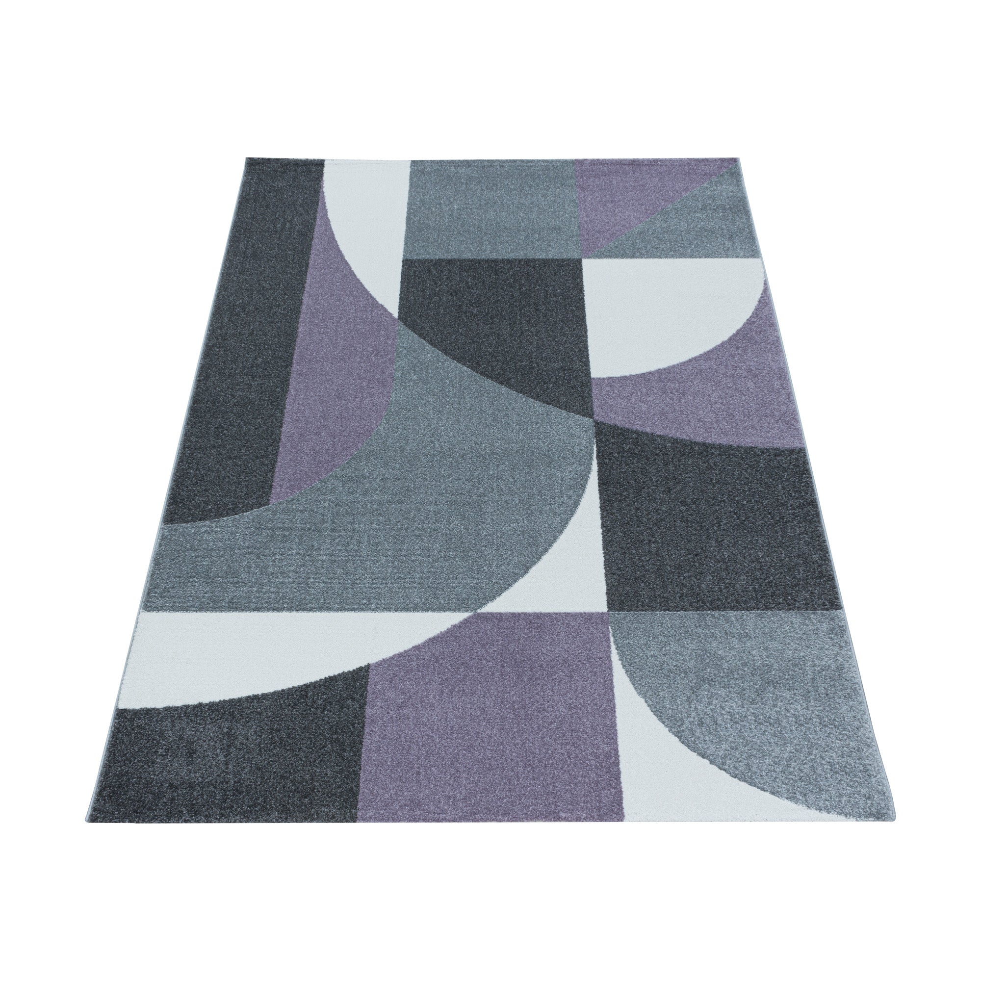 Designer Kurzflor Teppich Geometrisch Design Pflegeleicht Teppich Wohnzimmer