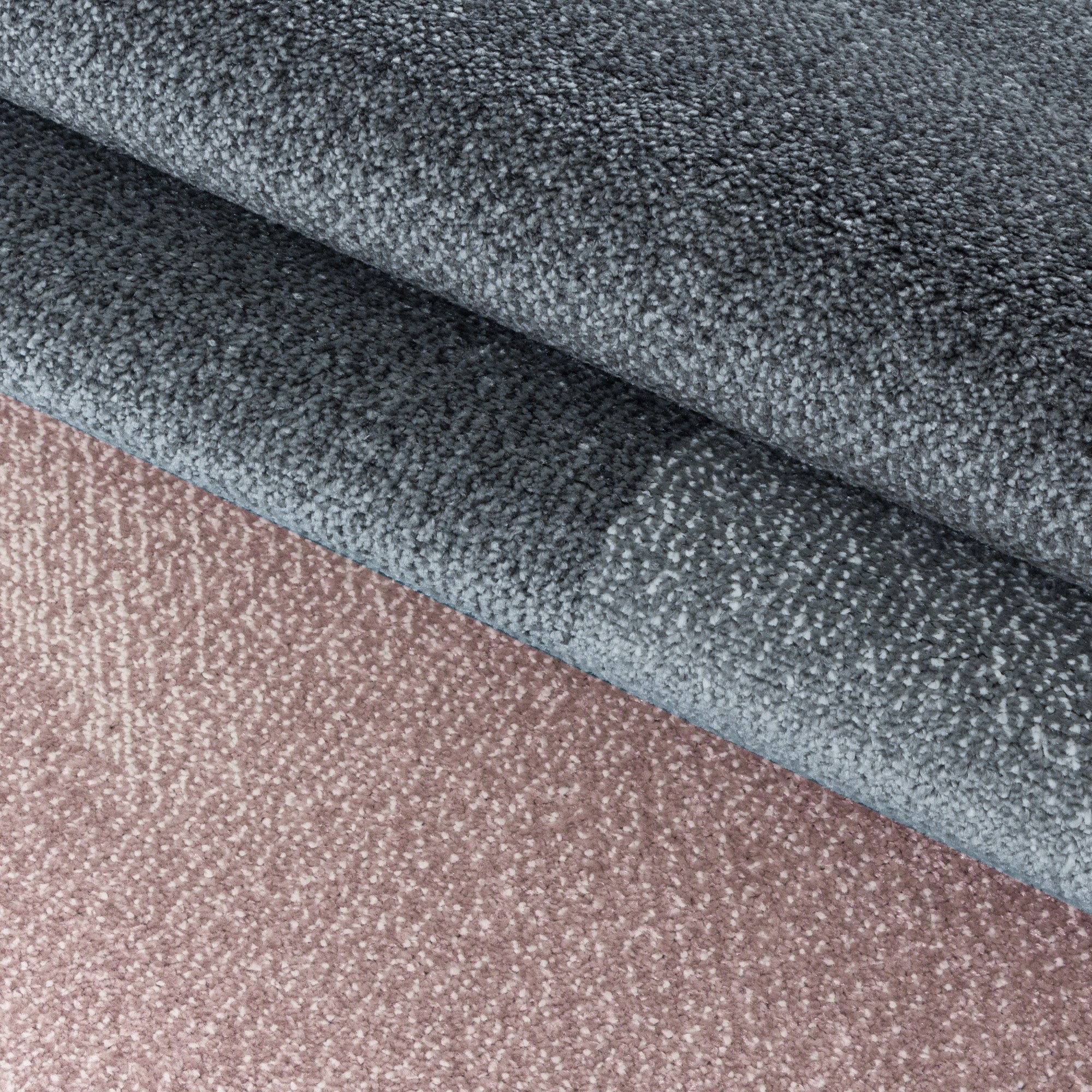 Designer Kurzflor Teppich Abstrakt Kariert Design Modern Teppich Wohnzimmer