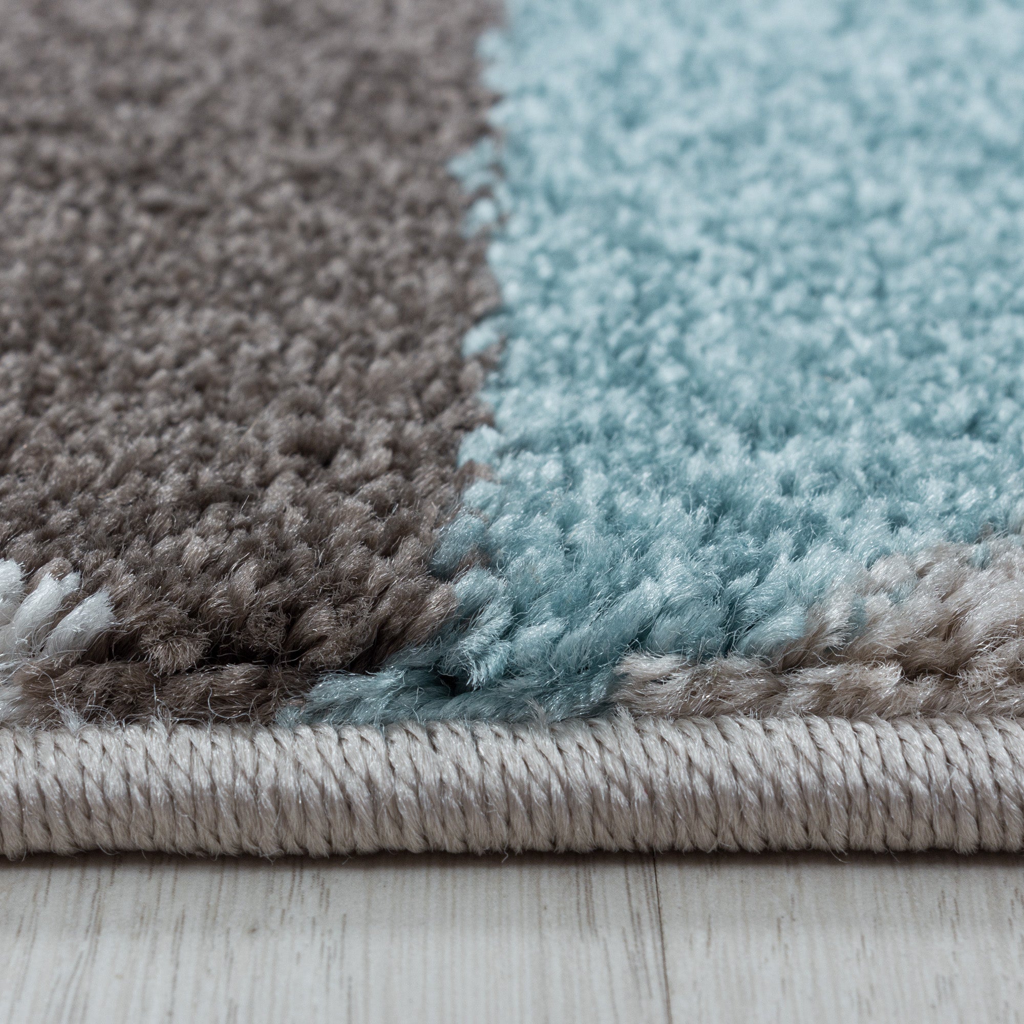 Designer Kurzflor Teppich Ombre Design Pflegeleicht Modern Teppich Wohnzimmer