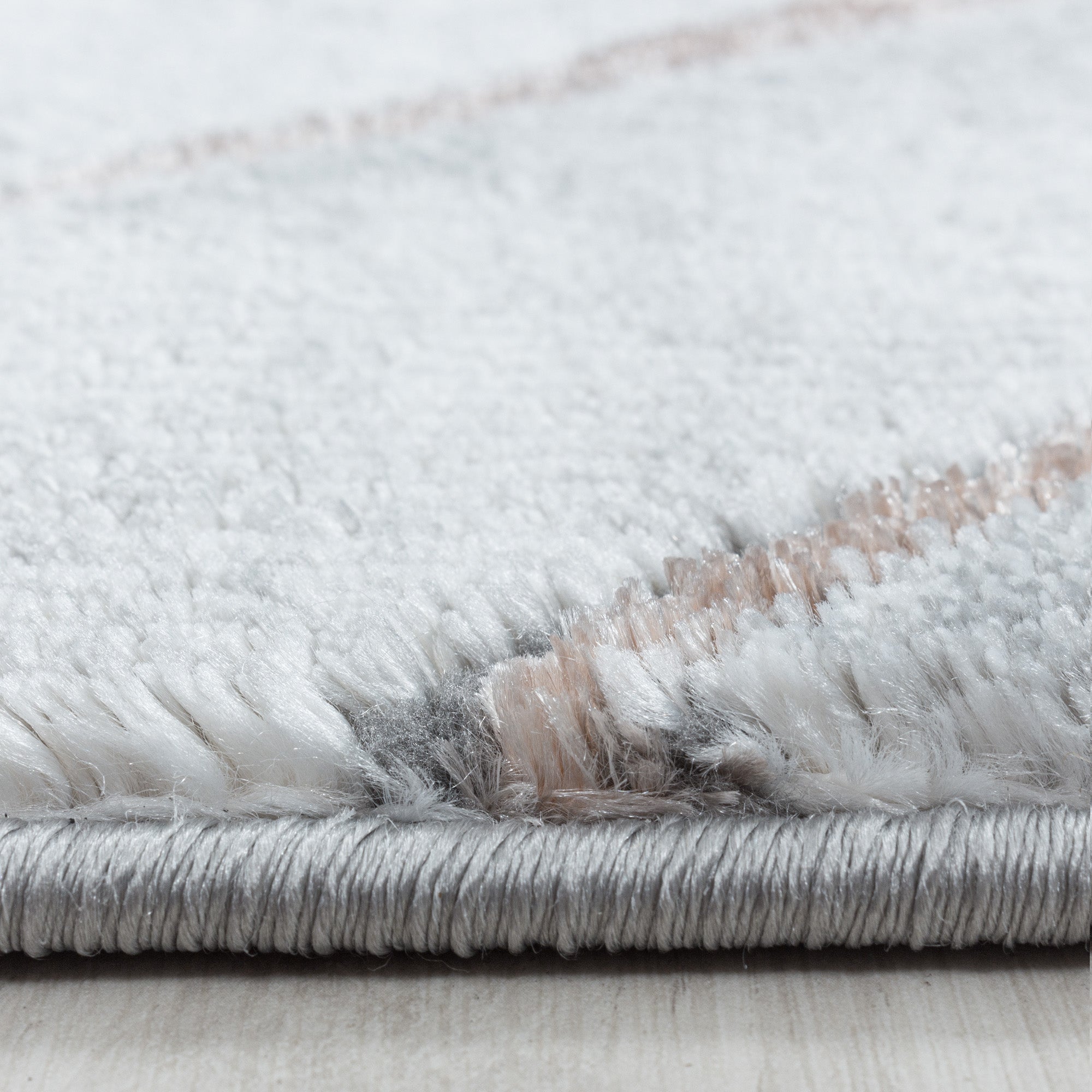 Teppich Wohnzimmer Rauten Design Teppich Marmor Optik Skandinavische Stil