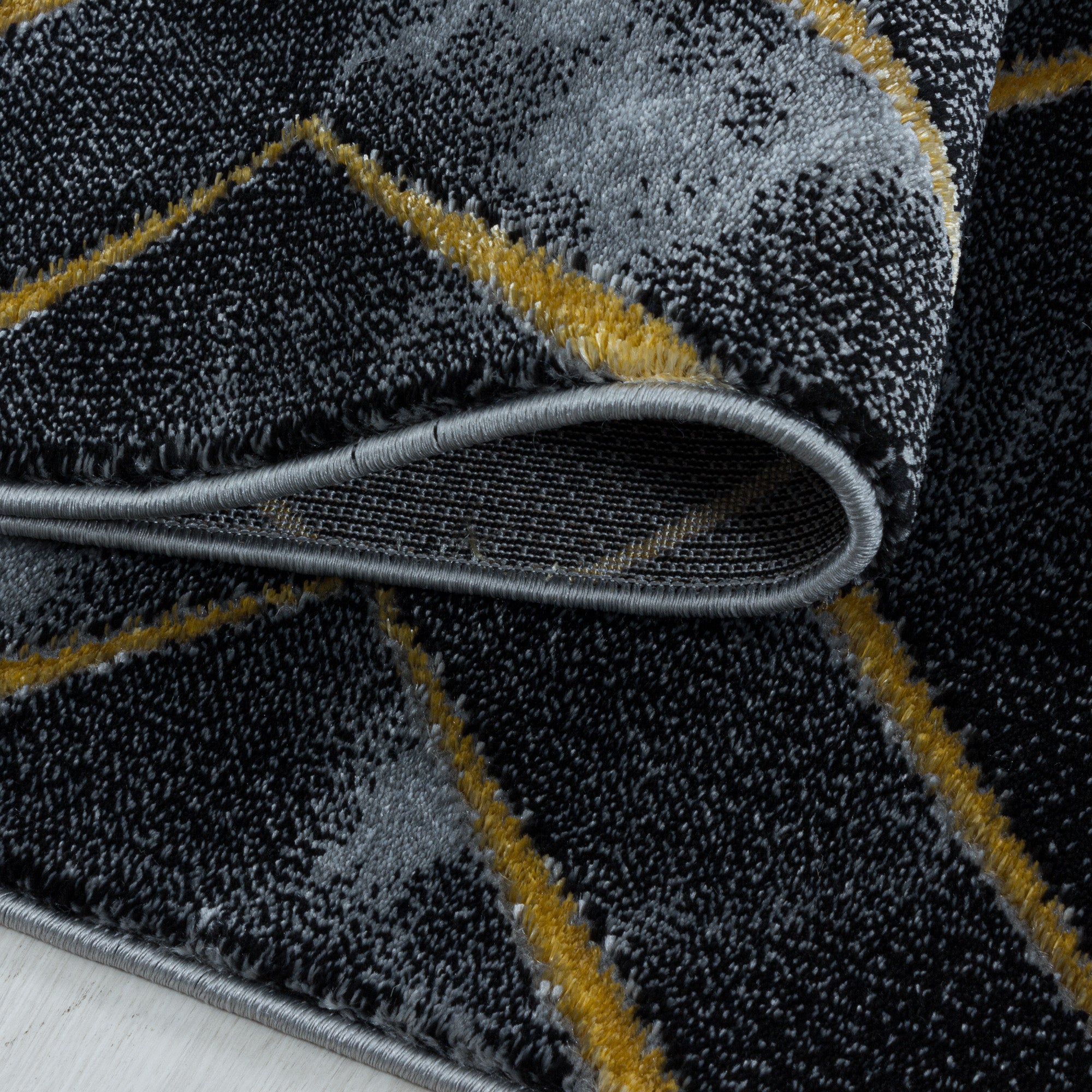 Teppich Wohnzimmer Rauten Design Teppich Marmor Optik Skandinavische Stil