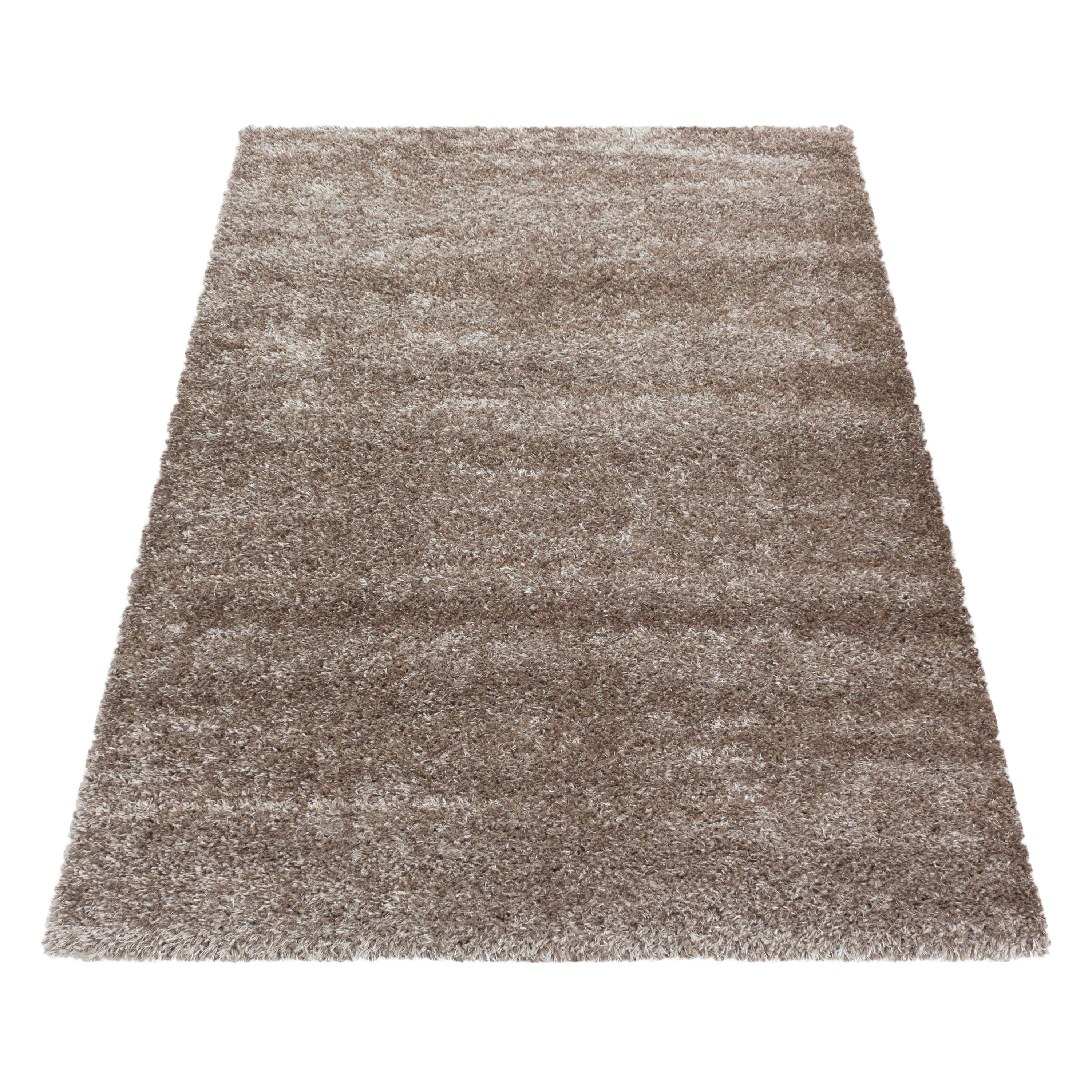 Hochflor Teppich Wohnzimmer Einfarbig Langflor Shaggy Flauschig Super Weich