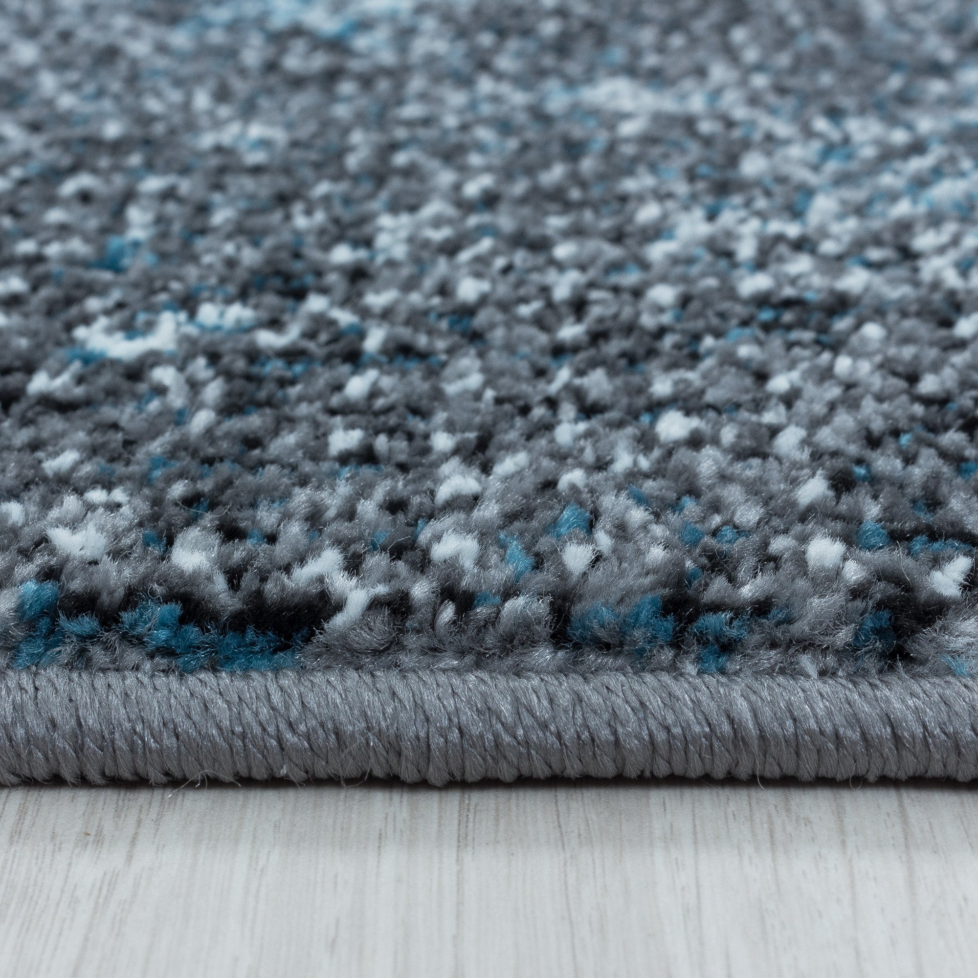 Modern Designer Wohnzimmer Teppich Weicher Kurzflor Ombre Design Robust