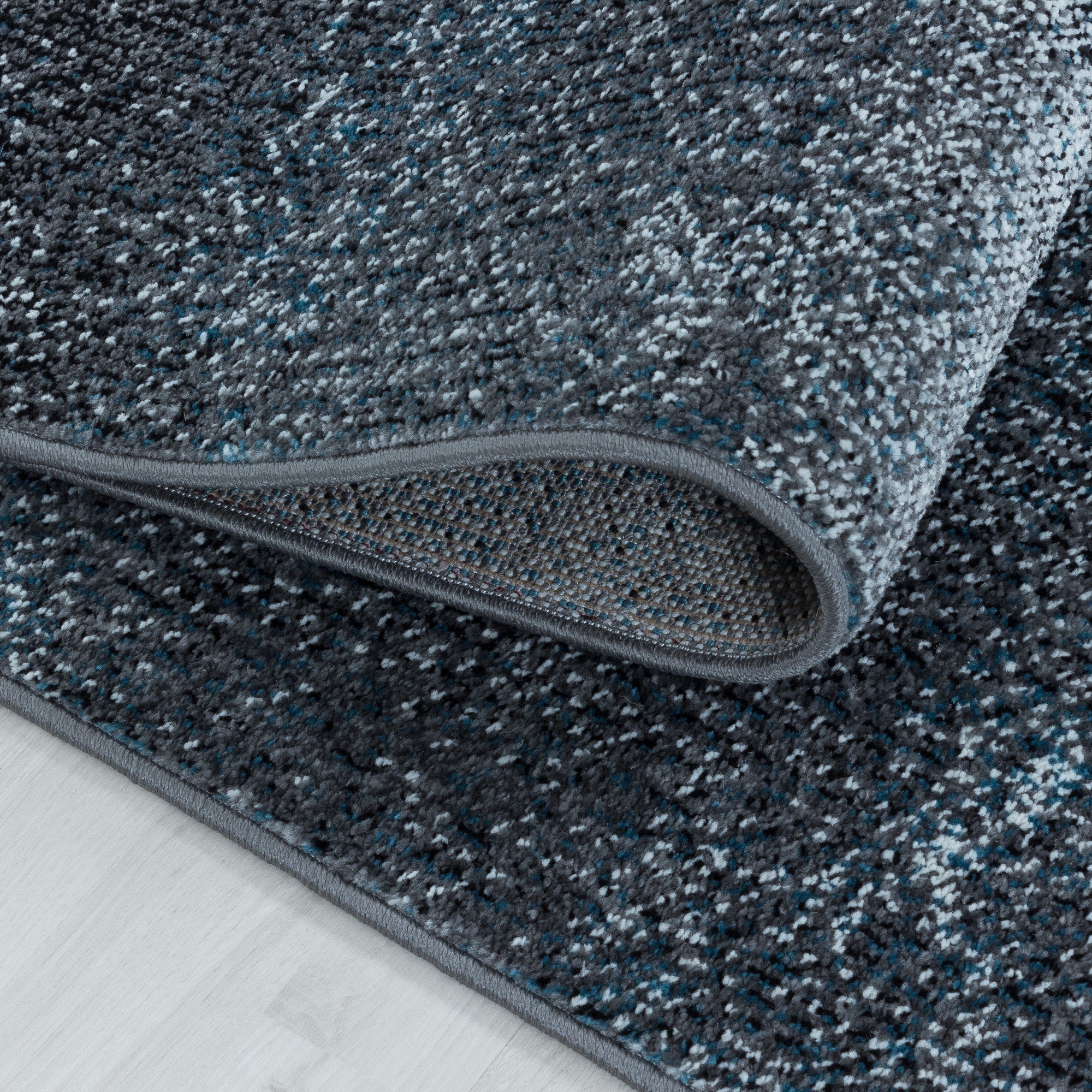 Modern Designer Wohnzimmer Teppich Weicher Kurzflor Ombre Design Robust