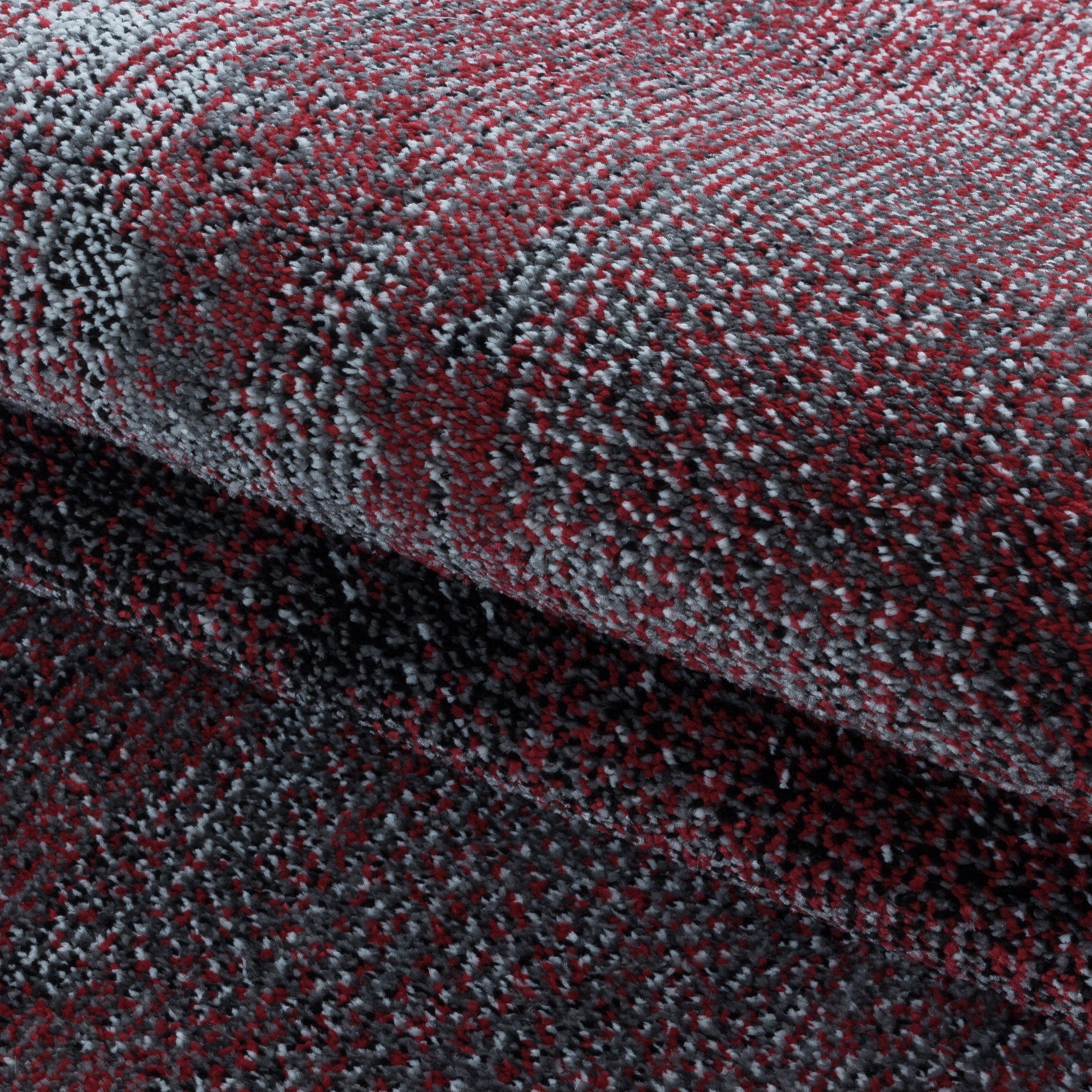 Modern Designer Wohnzimmer Teppich Weich Kurzflor Abstrakt Wellen Design Robust