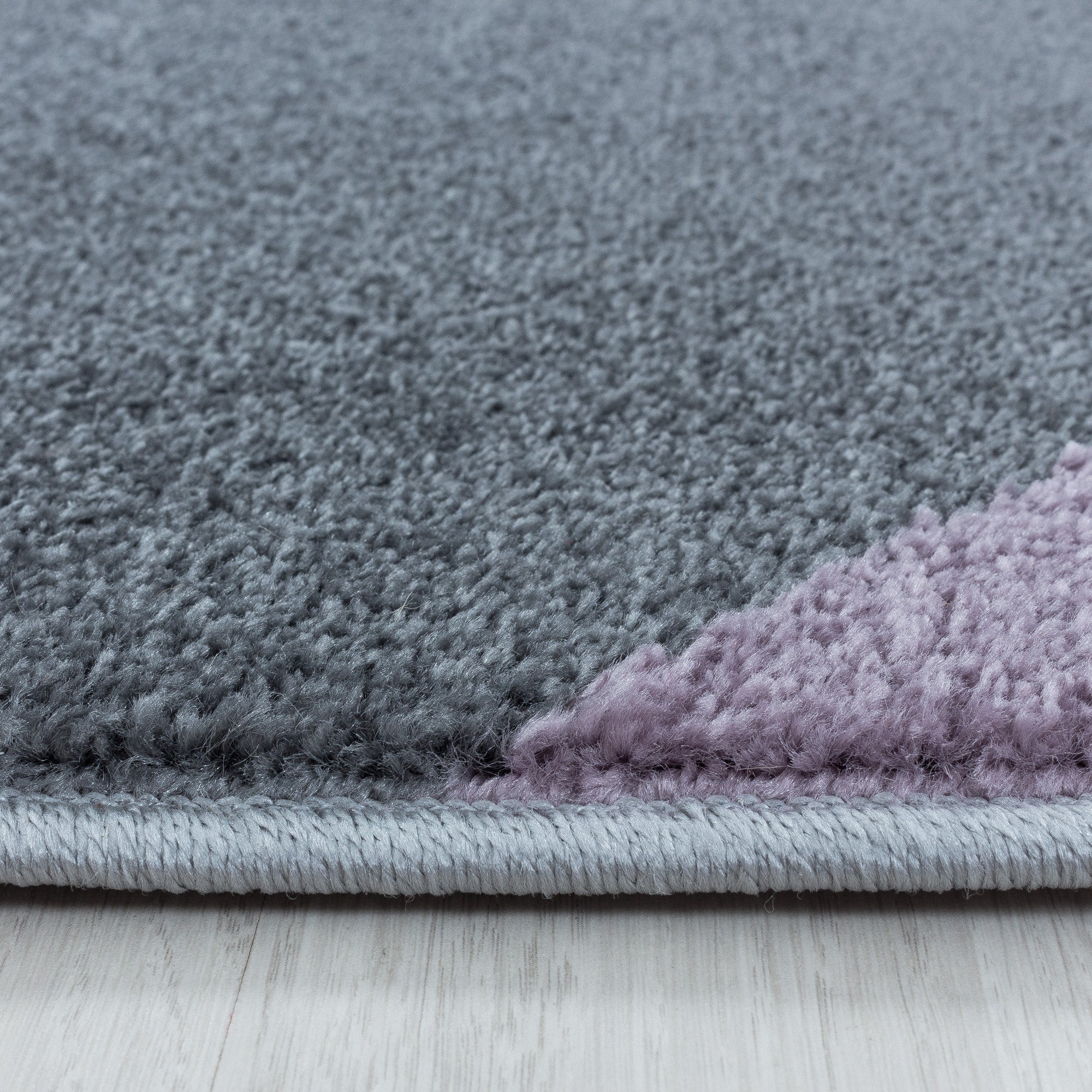 Modern Designer Wohnzimmer Teppich Weicher Kurzflor Geometrisch Design Robust