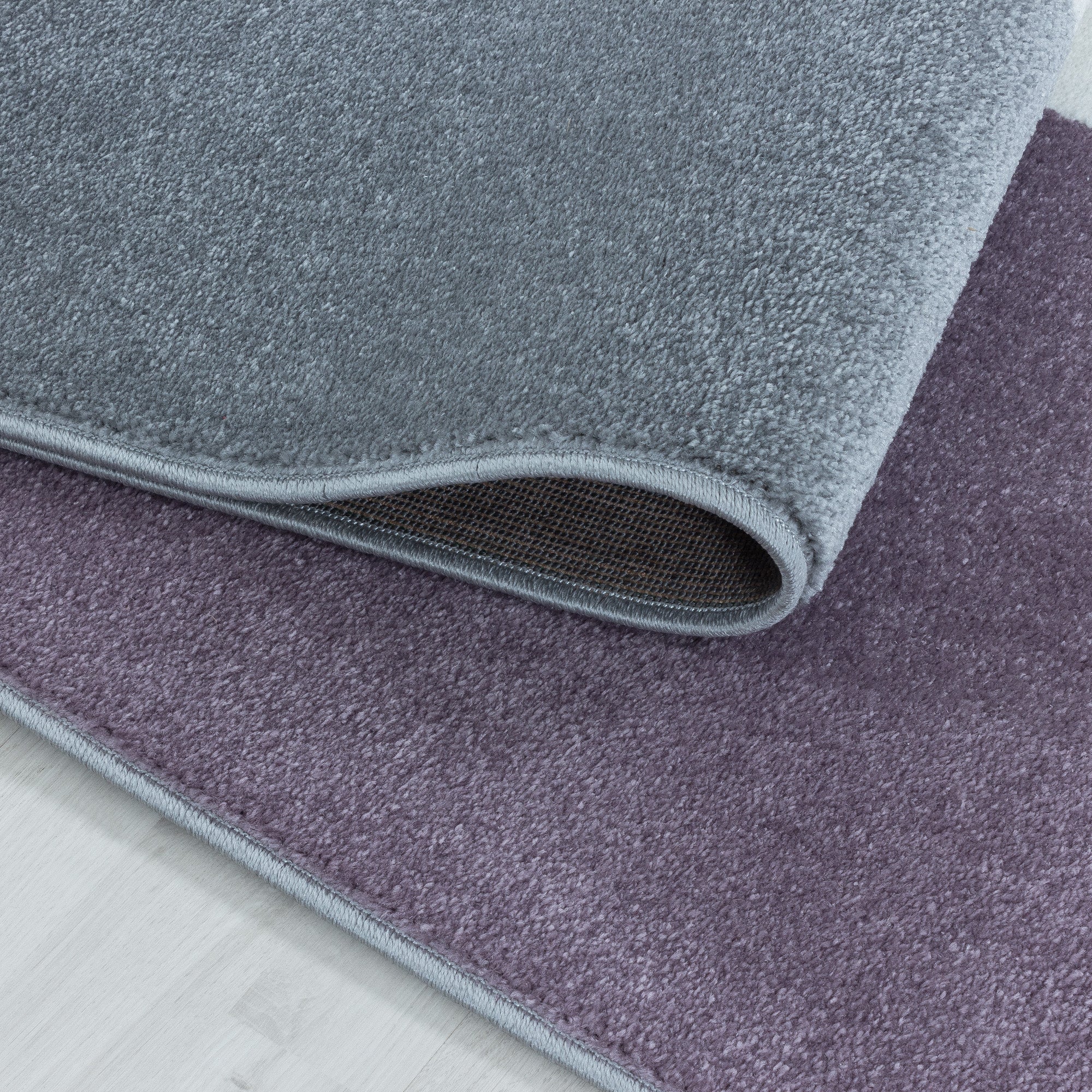 Modern Designer Wohnzimmer Teppich Weicher Kurzflor Geometrisch Design Robust