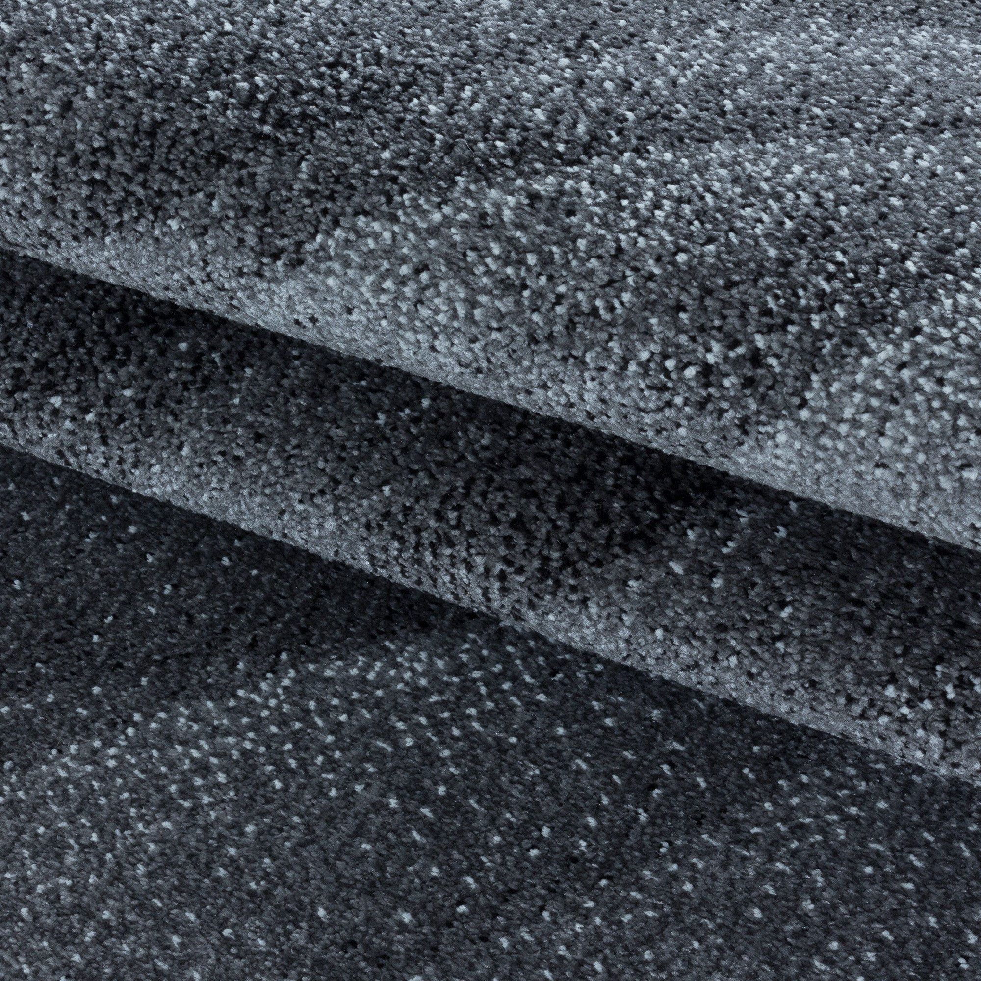 Modern Designer Wohnzimmer Teppich Weicher Kurzflor Abstrakt Wellen Design