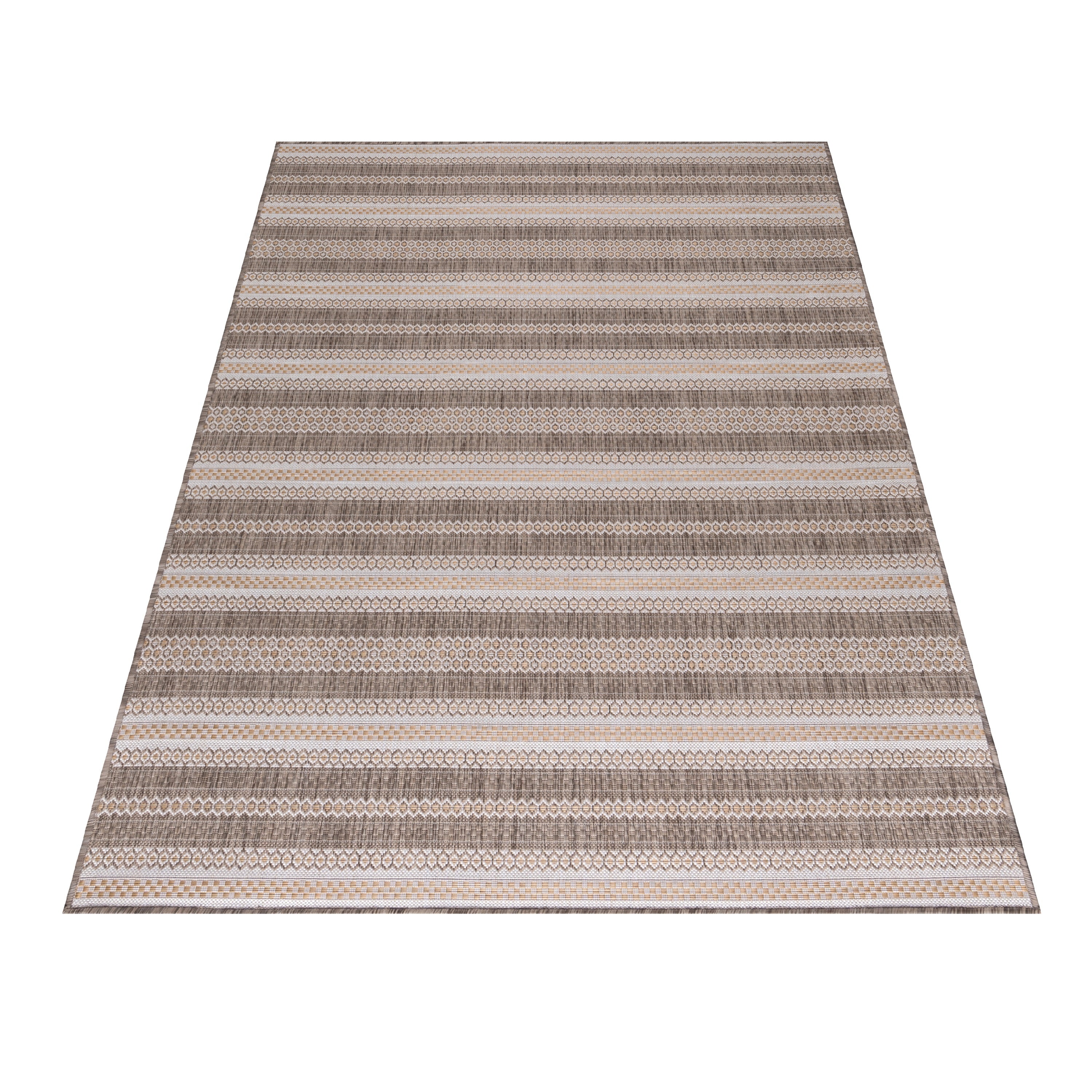 Indoor & Outdoor Rug Vintage Design Flat Weave Kitchen Rug Balcony Patio
