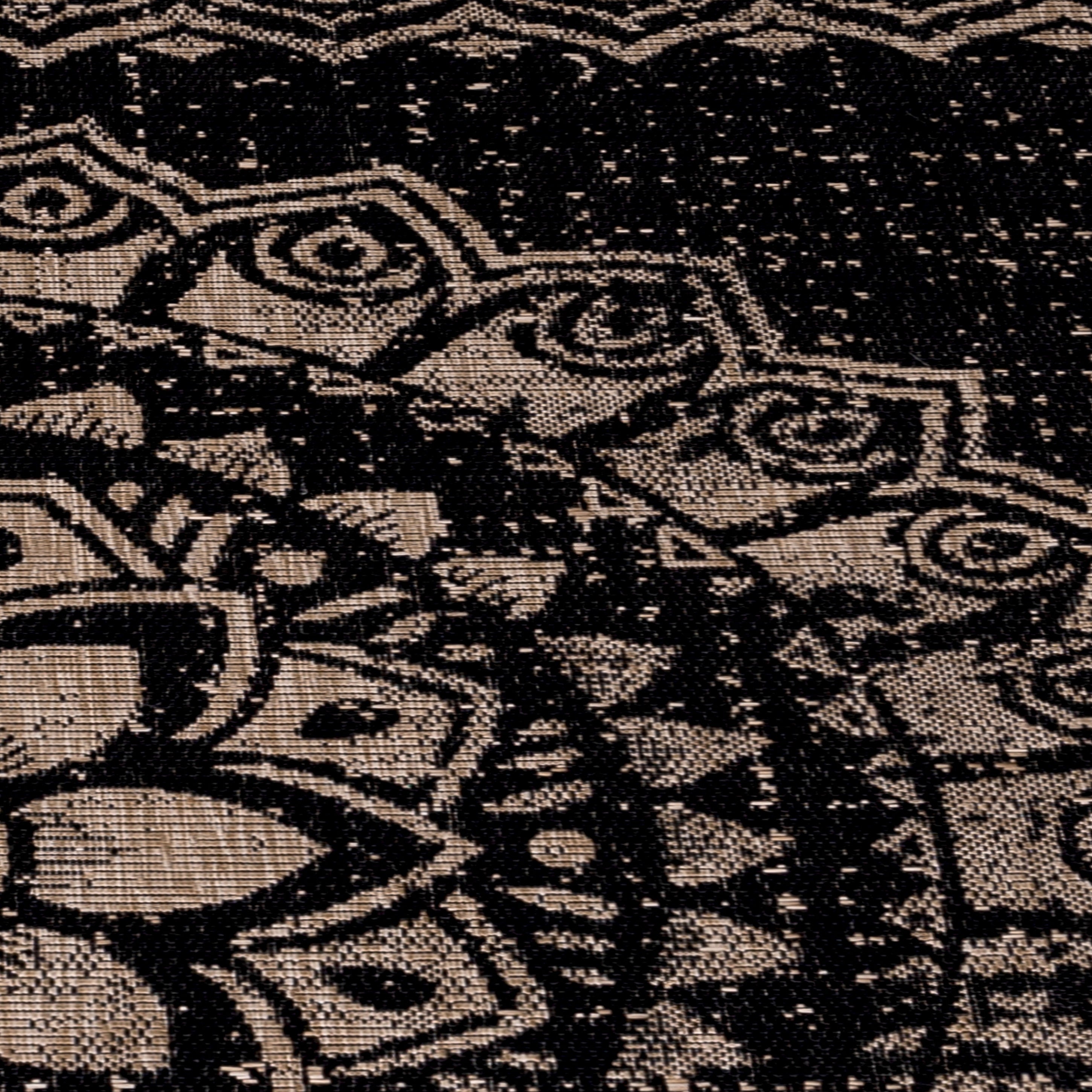 Indoor & Outdoor Rug Vintage Design Flat Weave Kitchen Rug Balcony Patio