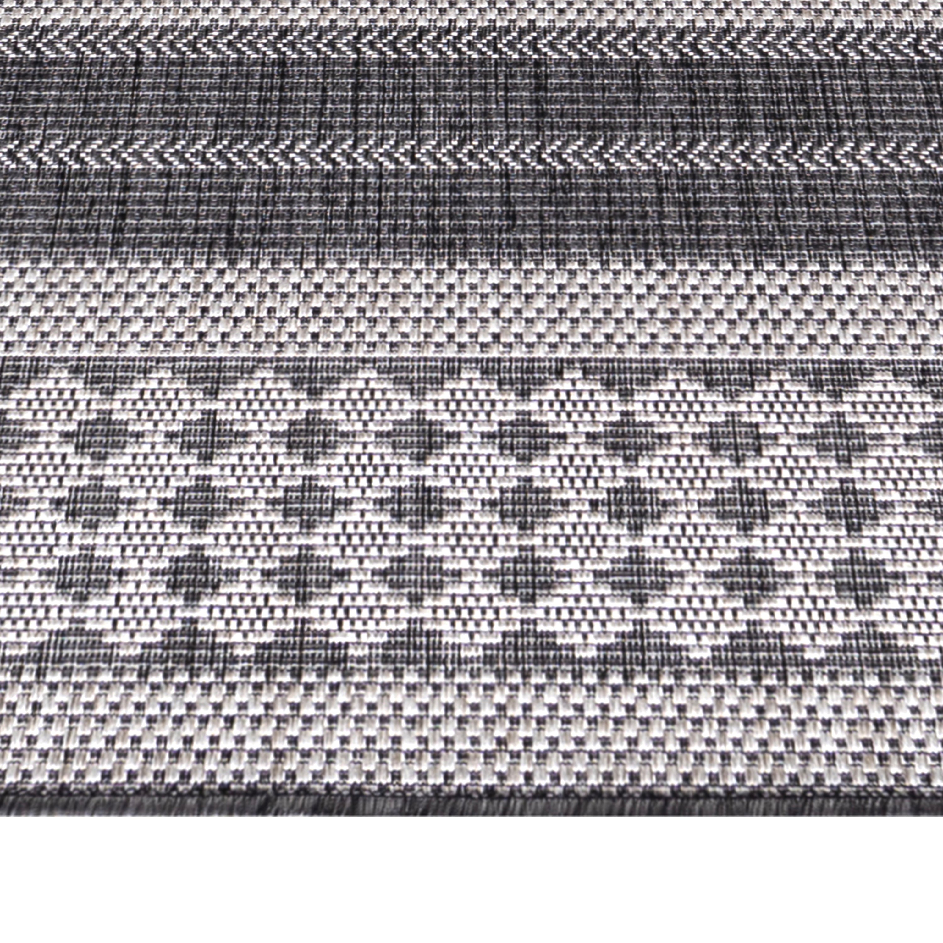 Indoor & Outdoor Rug Vintage Design Flat Weave Kitchen Rug Balcony Patio