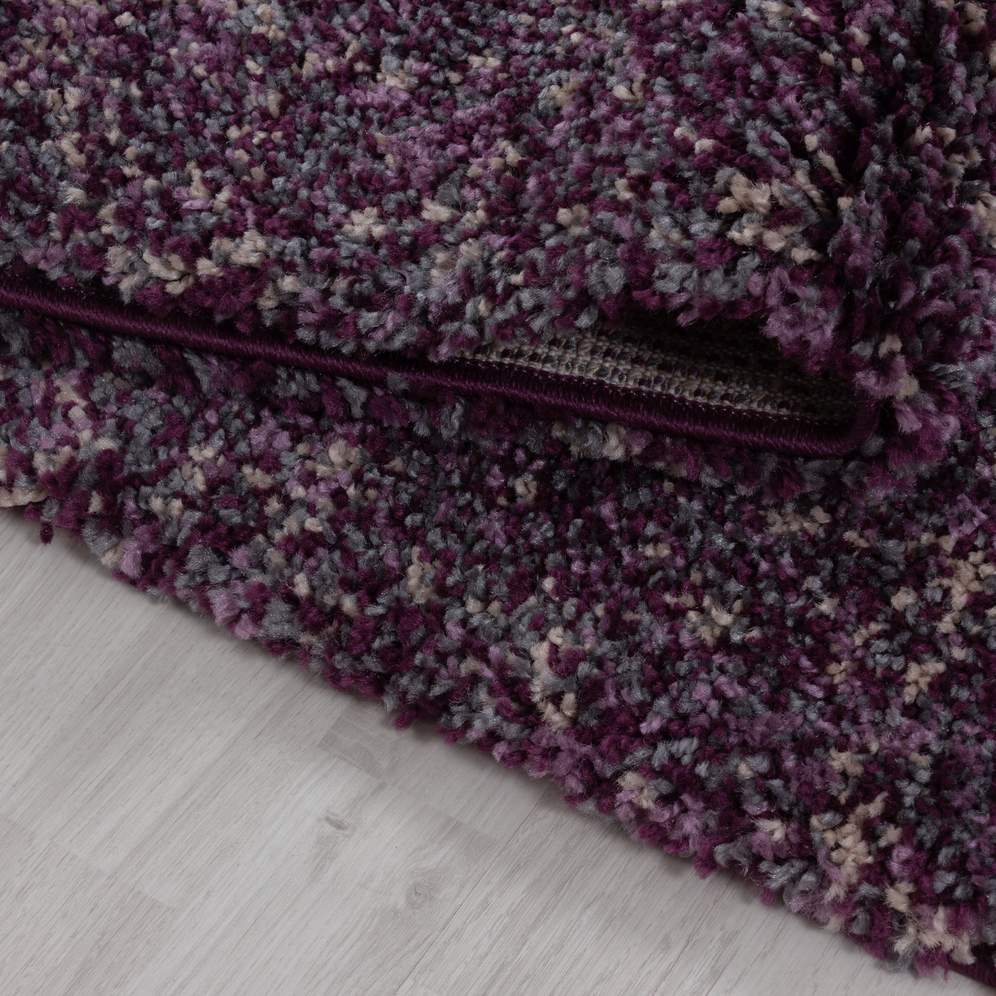 Hochflor Shaggy Teppich Meliert Design Teppich Vintage-Stil Teppich Wohnzimmer