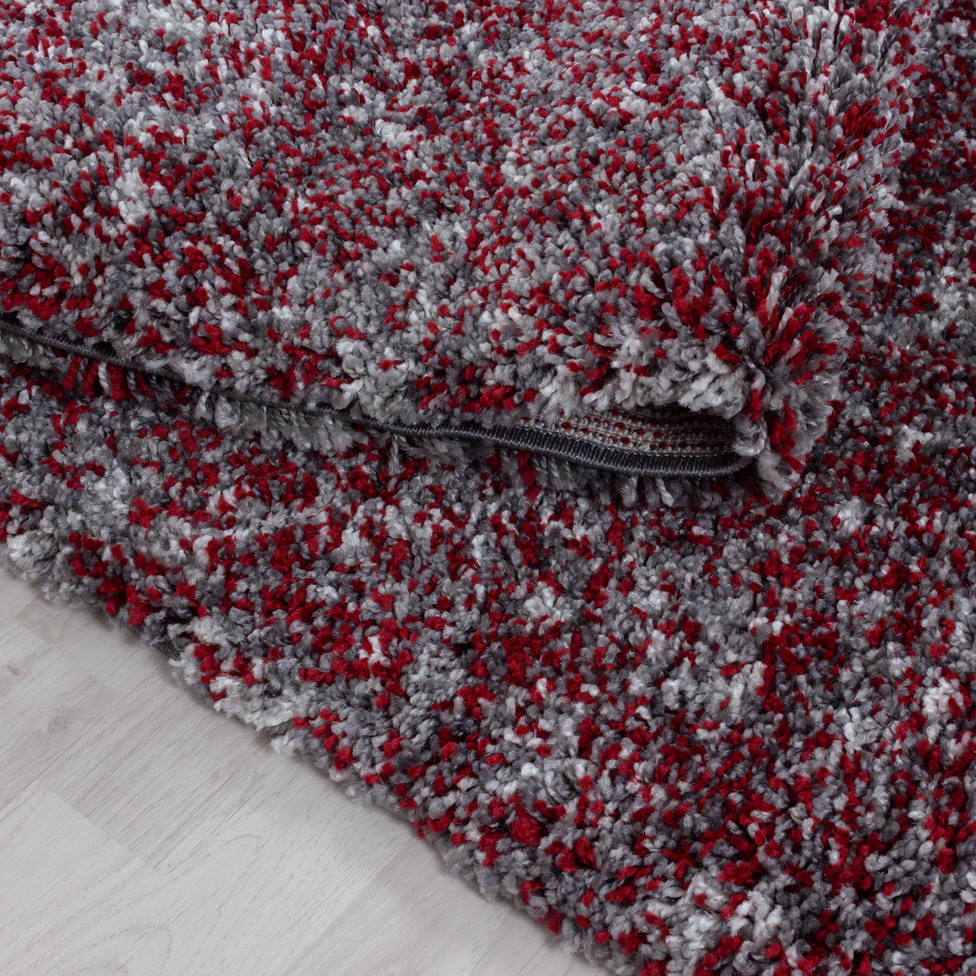 Hochflor Teppich Meliert Design Shaggy Teppich Vintage-Stil Teppich Wohnzimmer