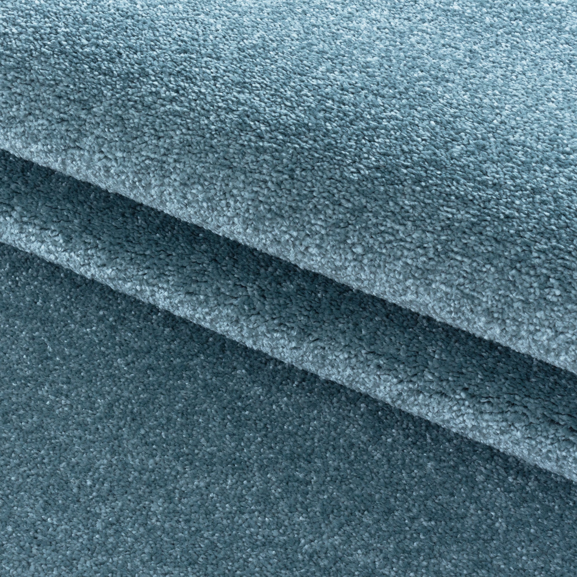 Modern Designer Kurzflor Teppich Wohnzimmer Einfarbig Robust Pflegeleicht