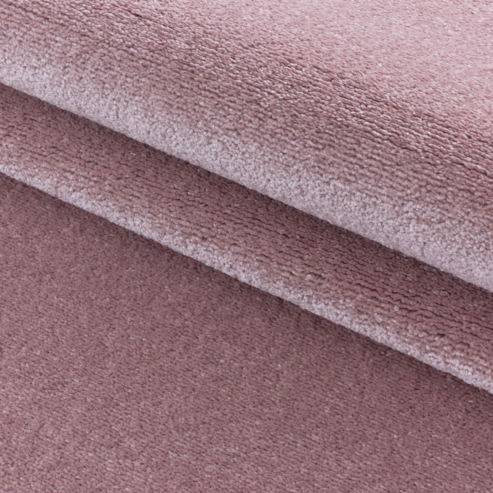 Modern Designer Kurzflor Teppich Wohnzimmer Einfarbig Robust Pflegeleicht