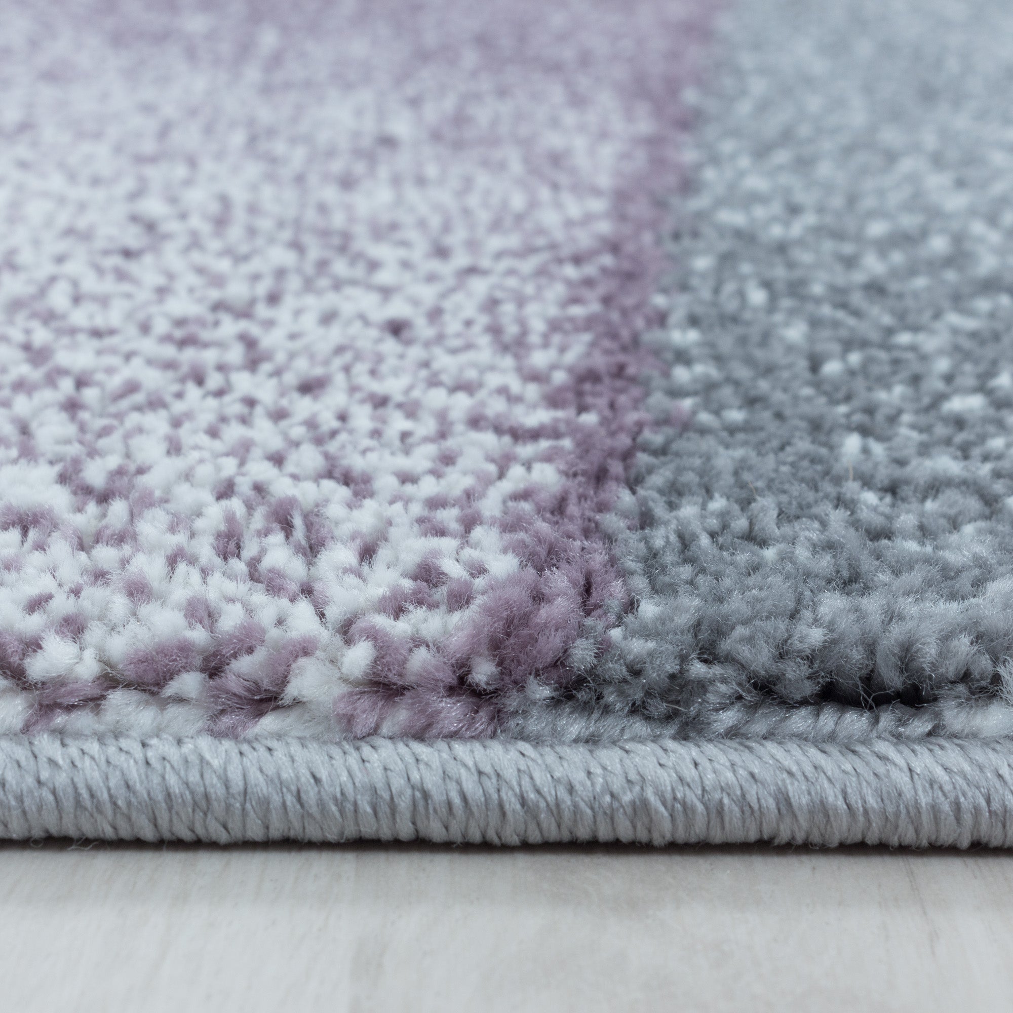 Modern Designer Kurzflor Teppich Wohnzimmer Abstrakt Design Robust Pflegeleicht