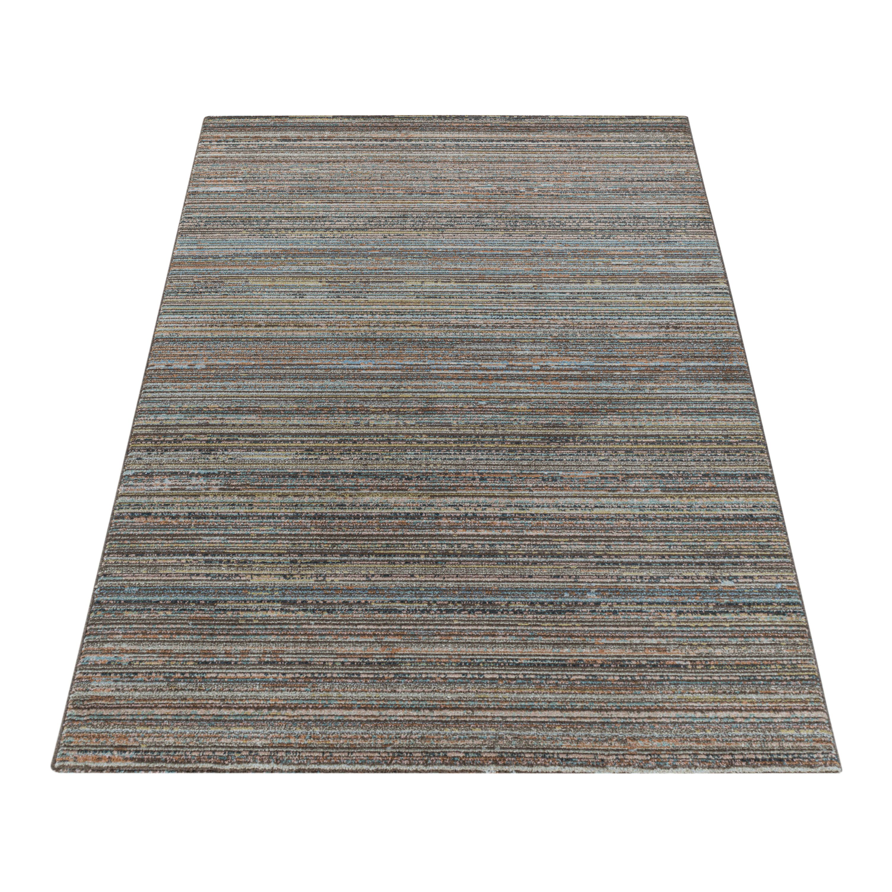 Kurzflor Teppich Wohnzimmer Modern Design Vintage-Stil Weich Pflegeleicht