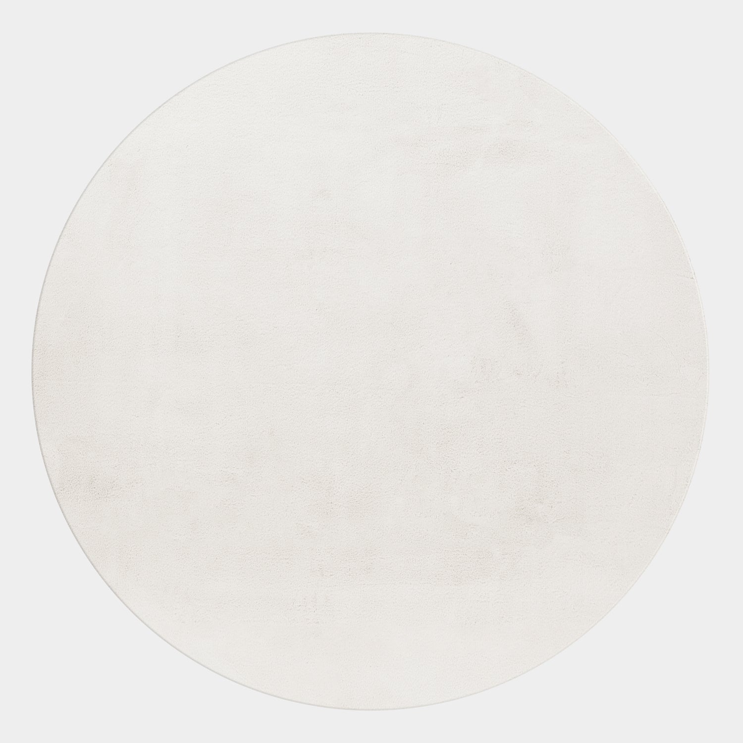 Teppich Wohnzimmer Einfarbig Fellimitat flauschig weich kuschelig Pastell Töne