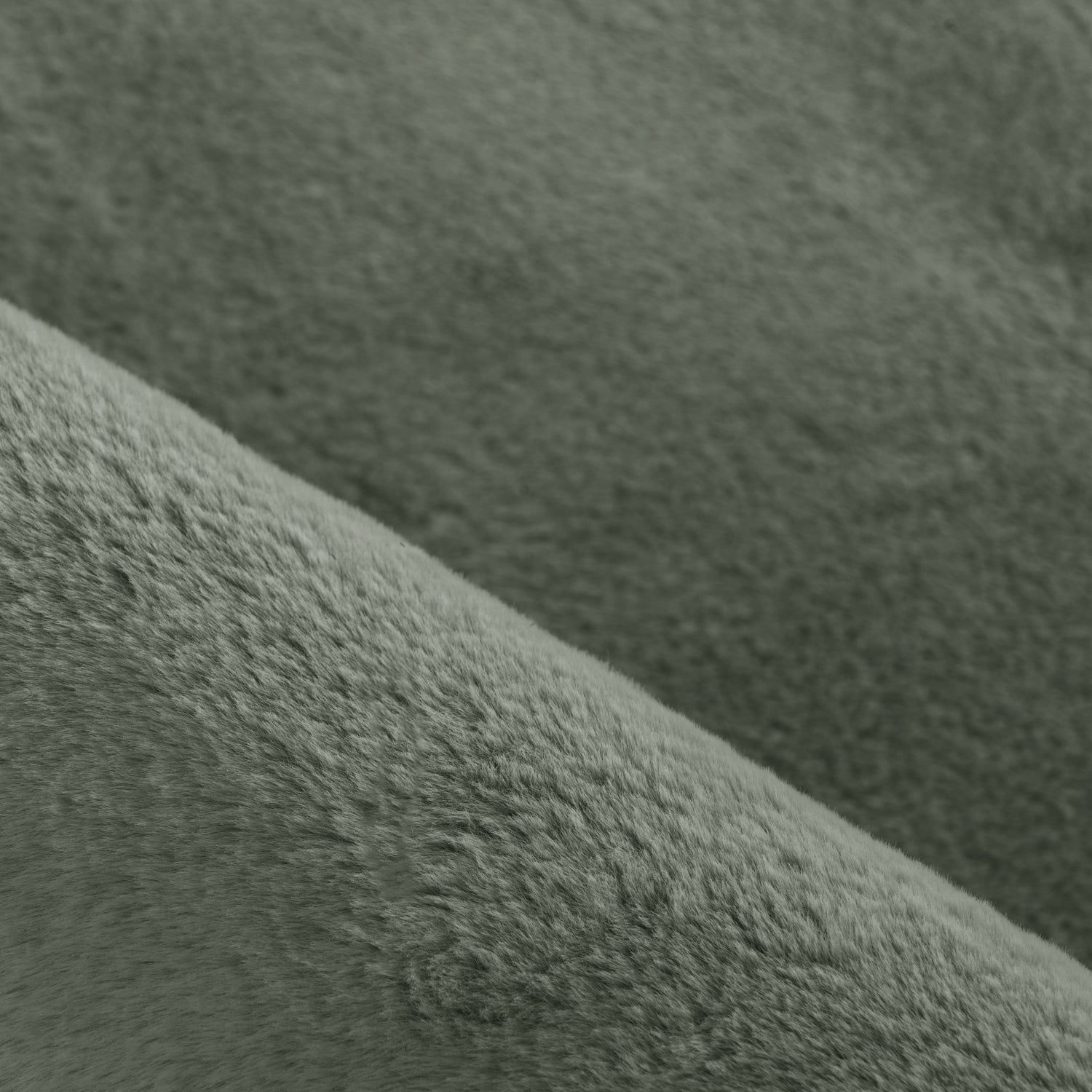 Teppich Wohnzimmer Einfarbig Fellimitat flauschig weich kuschelig Pastell Töne