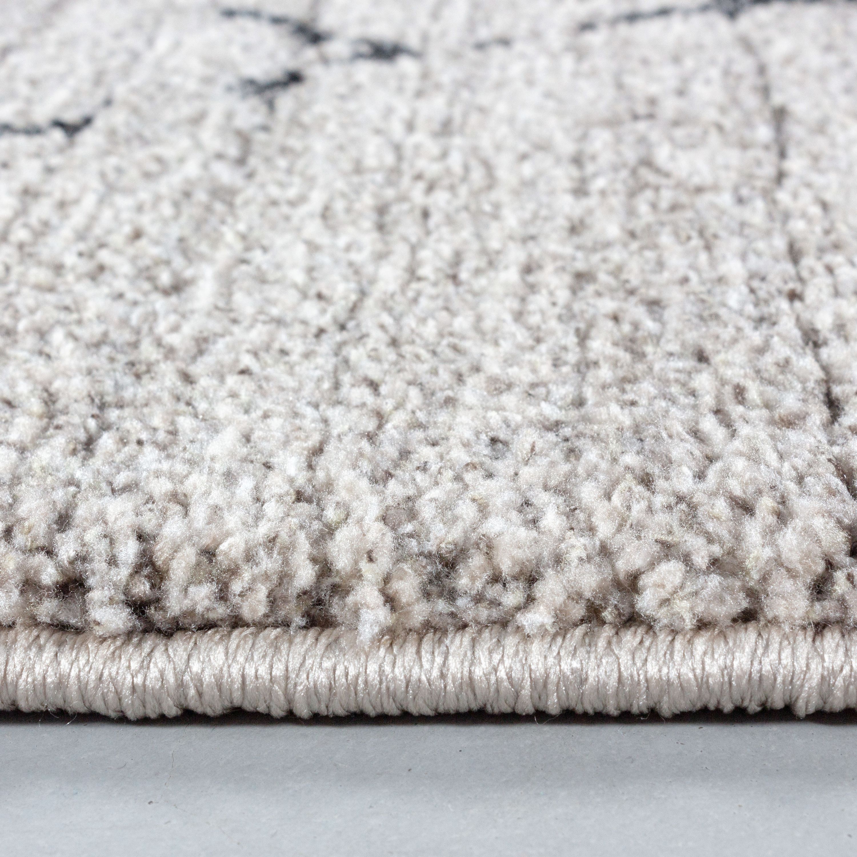 Short pile carpet living room Berber design carpet boho style natural look